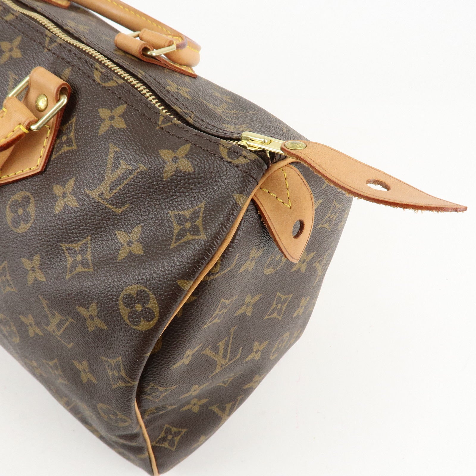 Louis Vuitton Monogram Speedy 35 Hand Bag Boston Bag M41524 Used