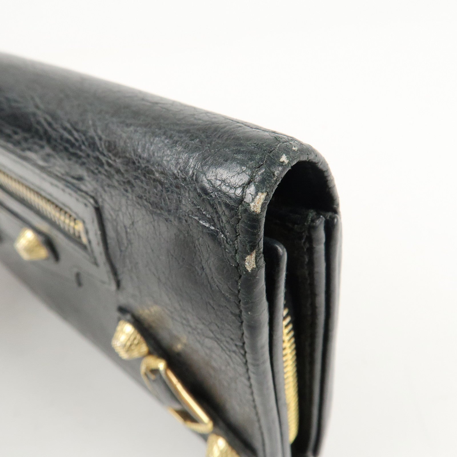 BALENCIAGA Giant Set of 2 Long Wallet 233599 253054 Used