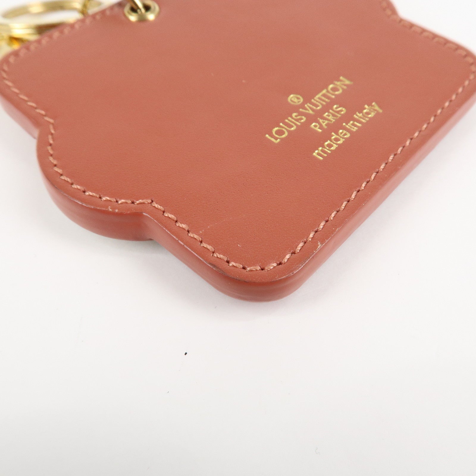 Louis Vuitton Monogram Vernis Porte Cles Animal Face M68217 Used