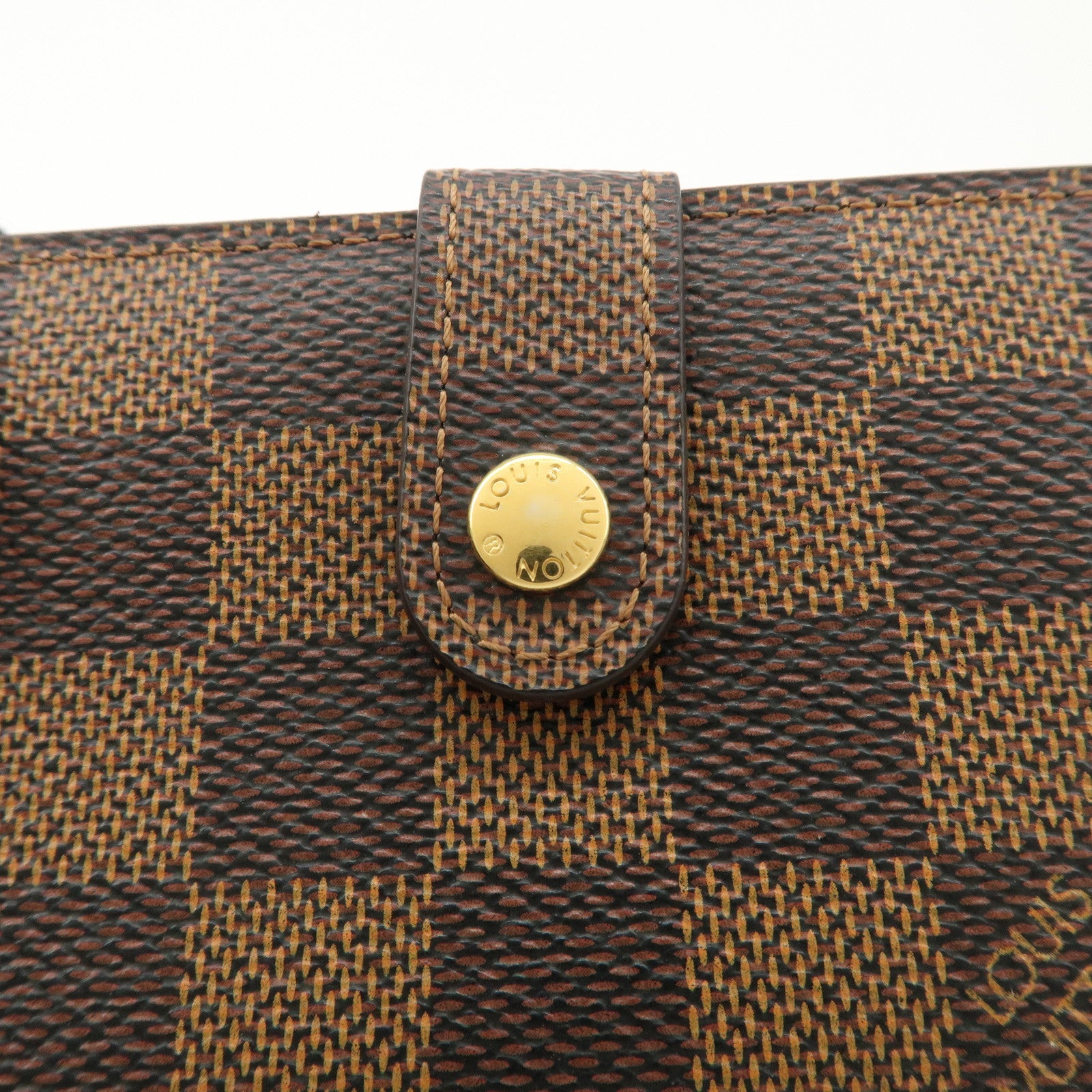 Louis Vuitton Damier Portefeuille Viennois Wallet N61674 Used