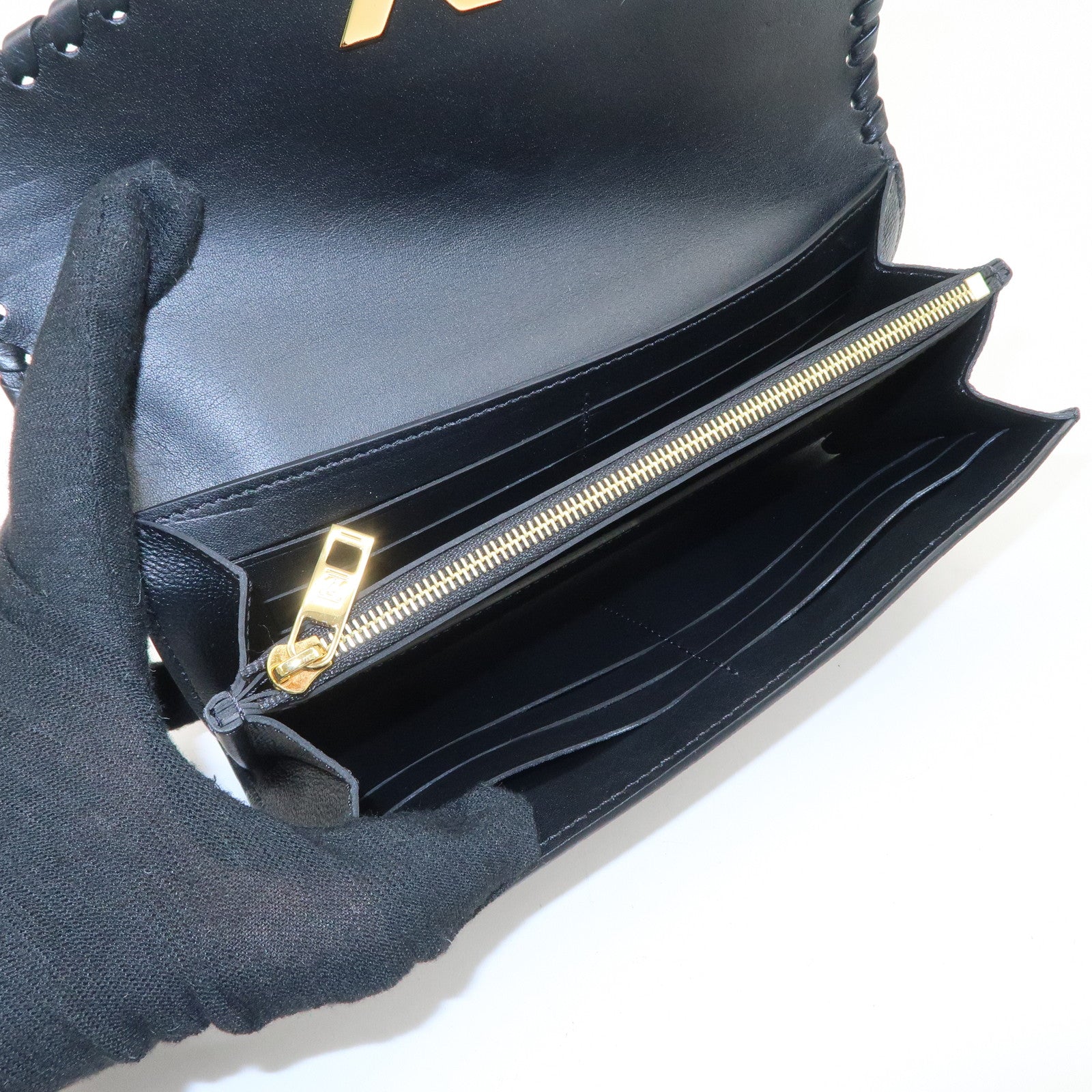 Louis Vuitton Monogram Portefeuille Very Wallet Noir M62059 Used