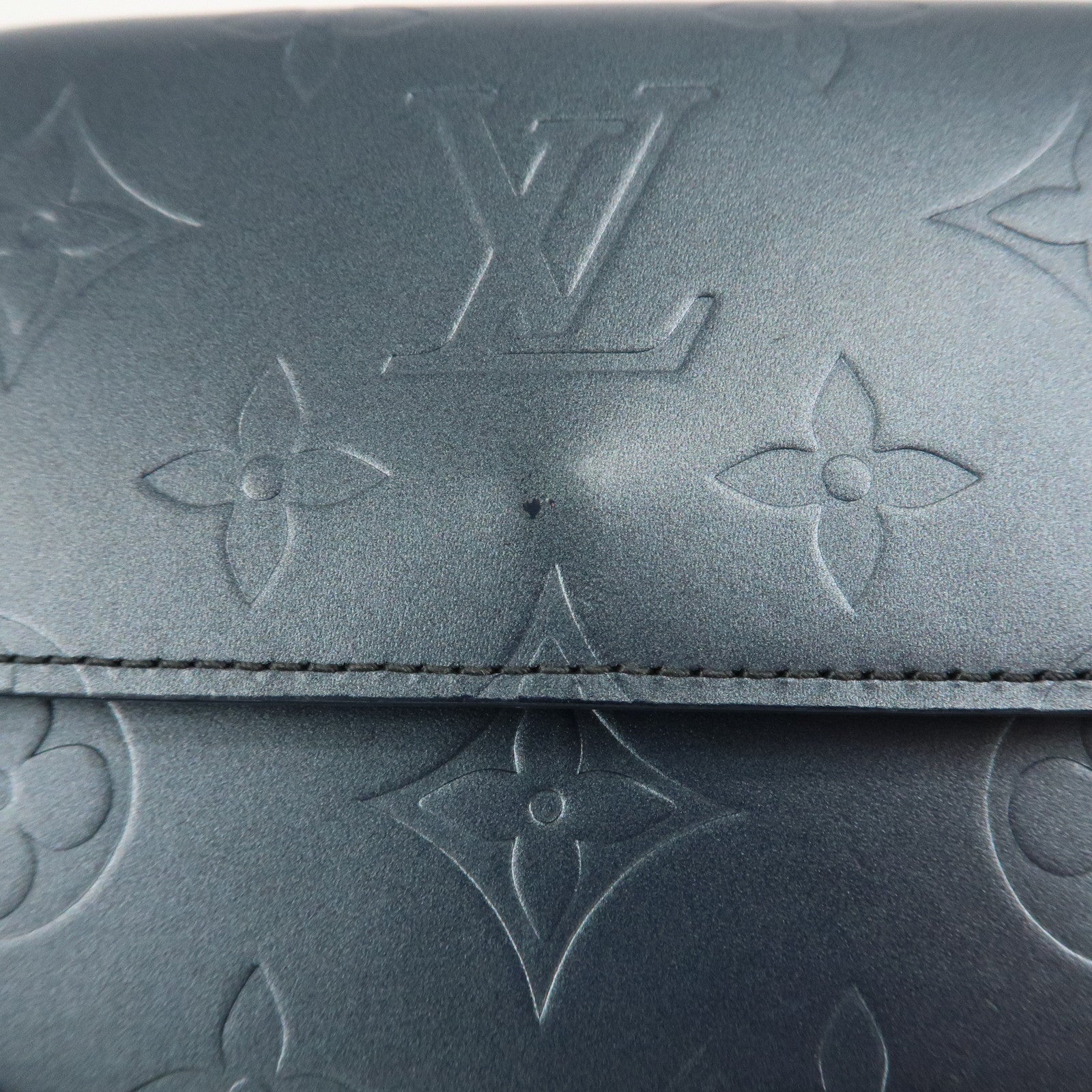 Louis Vuitton Monogram Matte Porte Monnaie Billets Credit M65115 Used