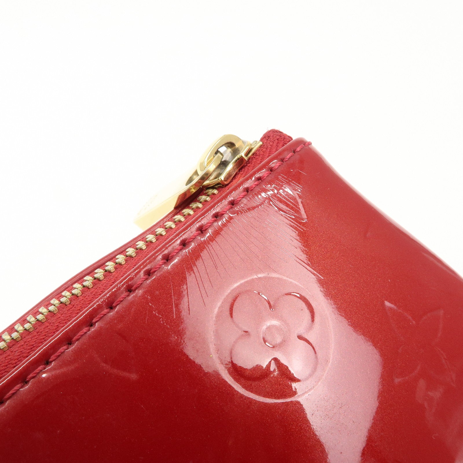 Louis Vuitton Vernis Rosewood Avenue Hand Bag Pomme D'Amour M93507 Used