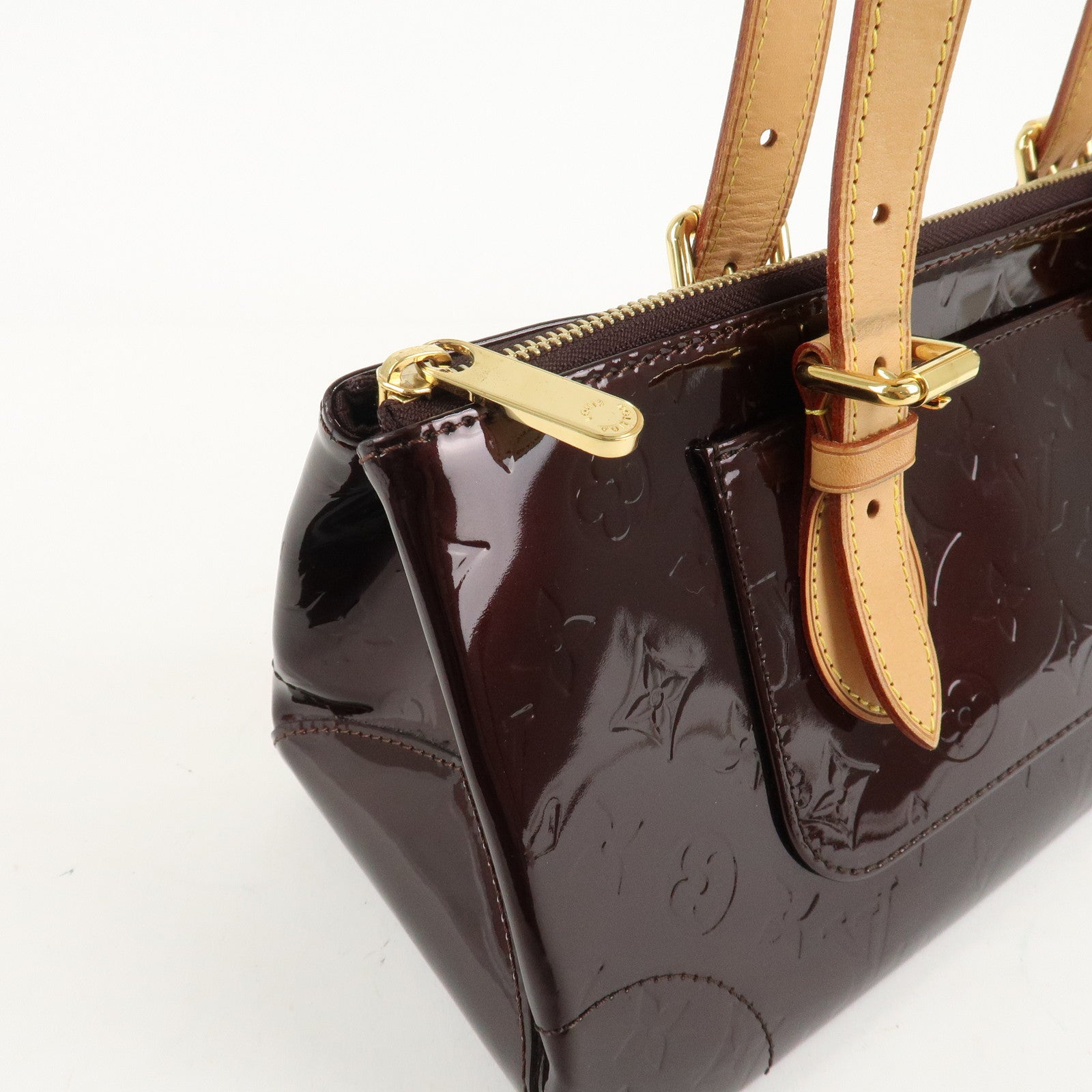 Louis Vuitton Monogram Vernis Rosewood Avenue Hand Bag M93510 Used