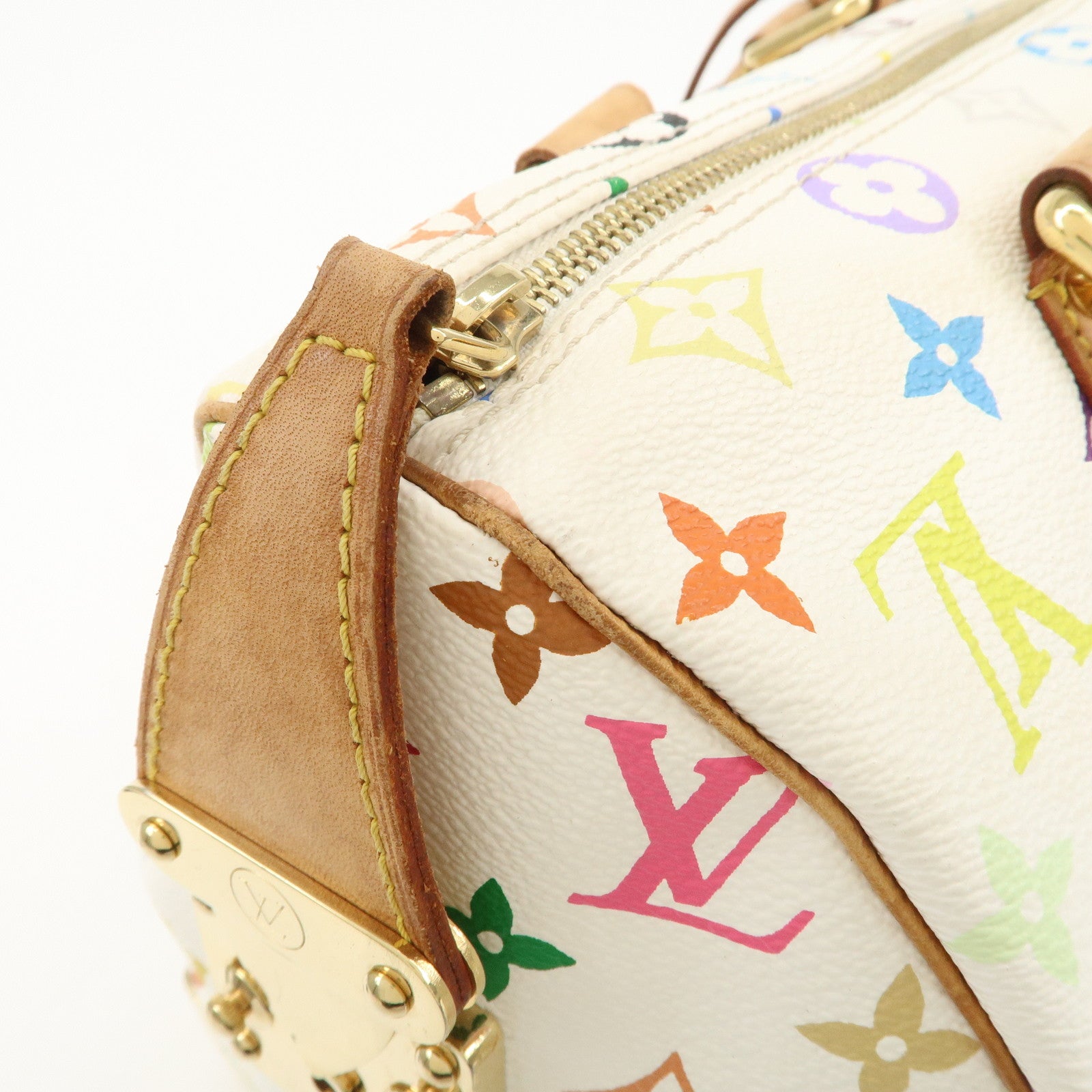 Louis Vuitton Monogram Multicolor Speedy 30 Hand Bag M92643 Used