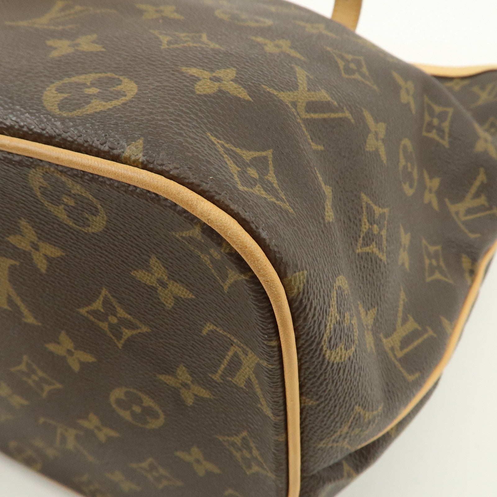 Louis Vuitton Monogram Palermo GM 2Way Hand Bag Brown M40146 Used