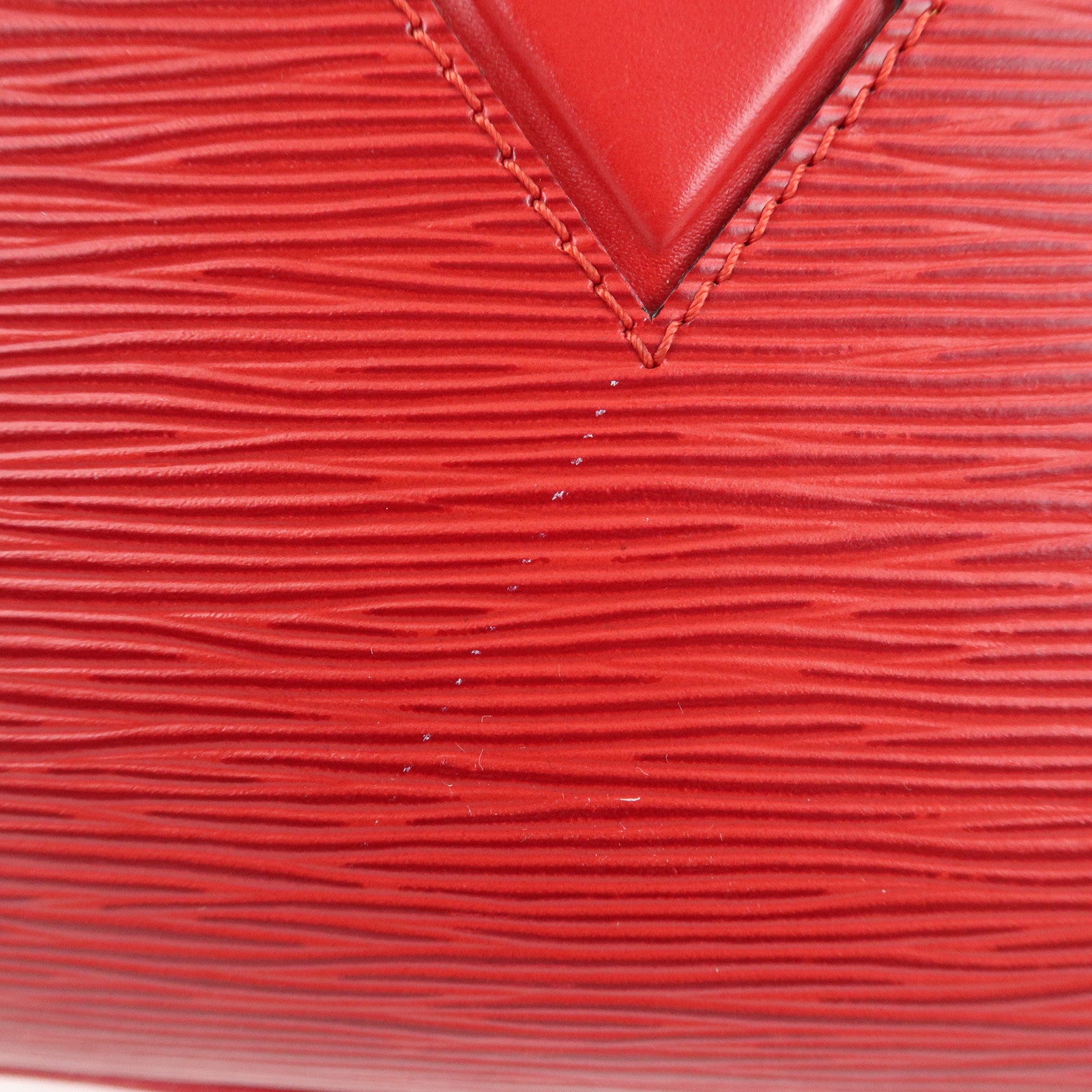 Louis Vuitton Epi Jasmine Hand Bag Castilian Red M52087 Used