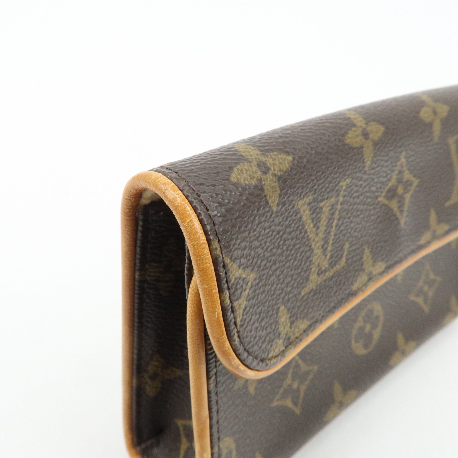 Louis Vuitton Monogram Pochette Florentine Waist Bag Belt S M51855 Used