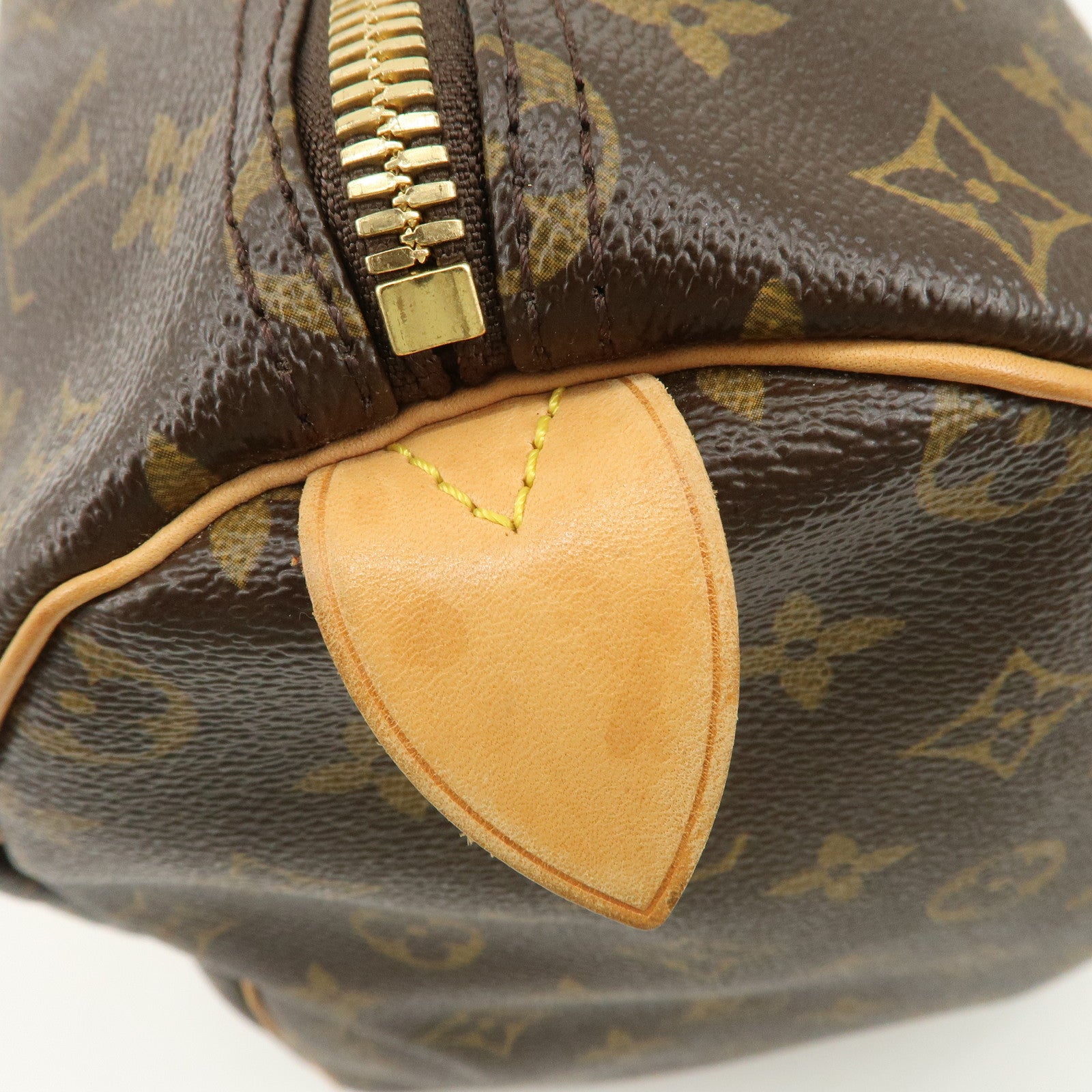 Louis Vuitton Monogram Keep All 50 Boston Bag Brown M41426 Used