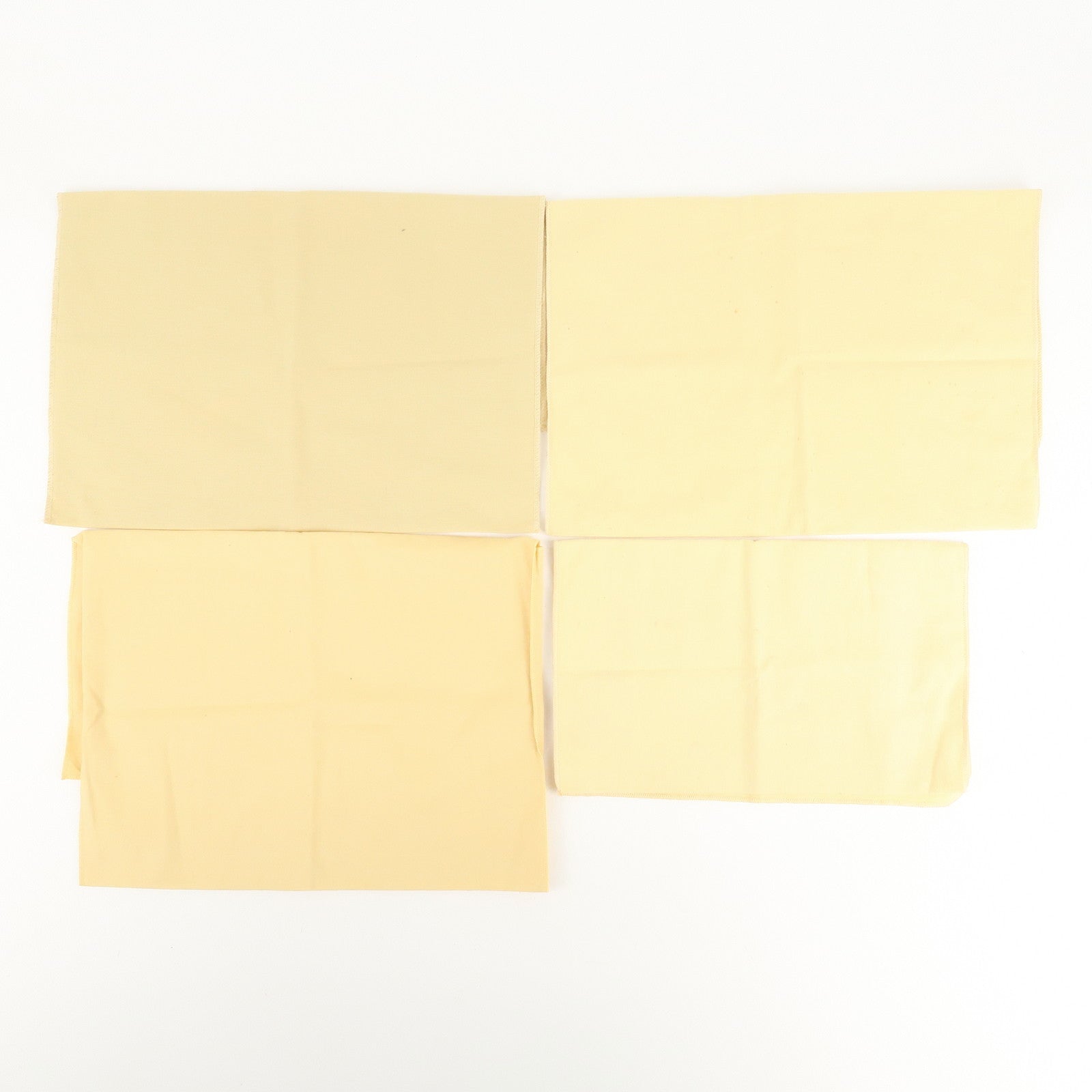 Louis Vuitton Set of 10 Dust Bag Storage Bag Flap Style Beige Used