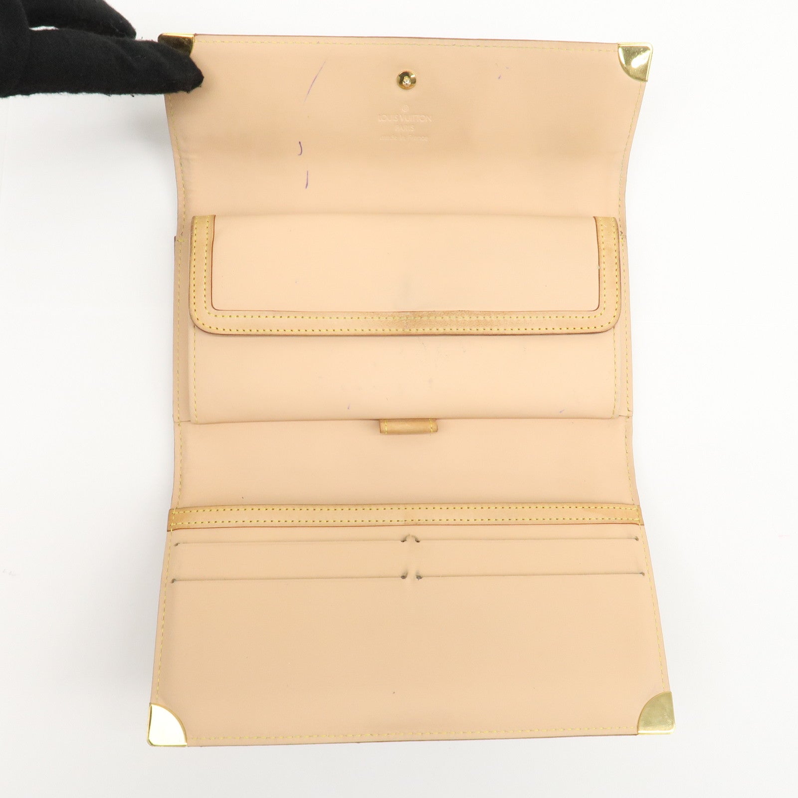 Louis Vuitton Multicolor Porte Trezor International Wallet M92658 Used