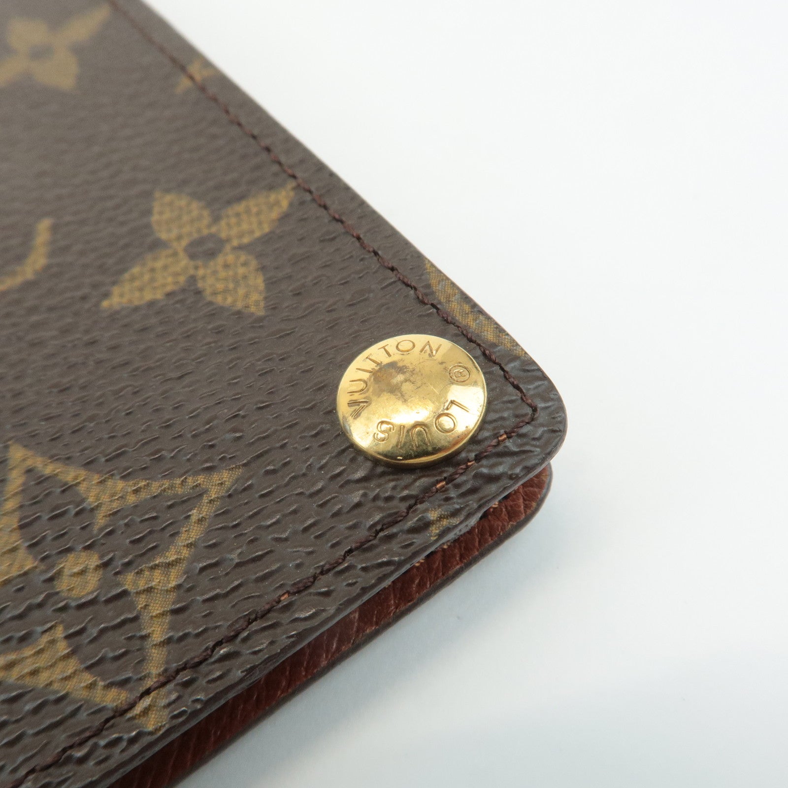 Louis Vuitton Set of 2 Monogram Canvas Card Case M61732/M60937 Used