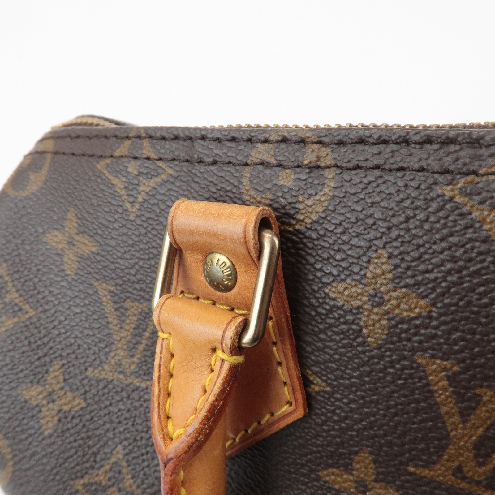 Louis Vuitton Monogram Speedy 25 Hand Bag Boston Bag M41528