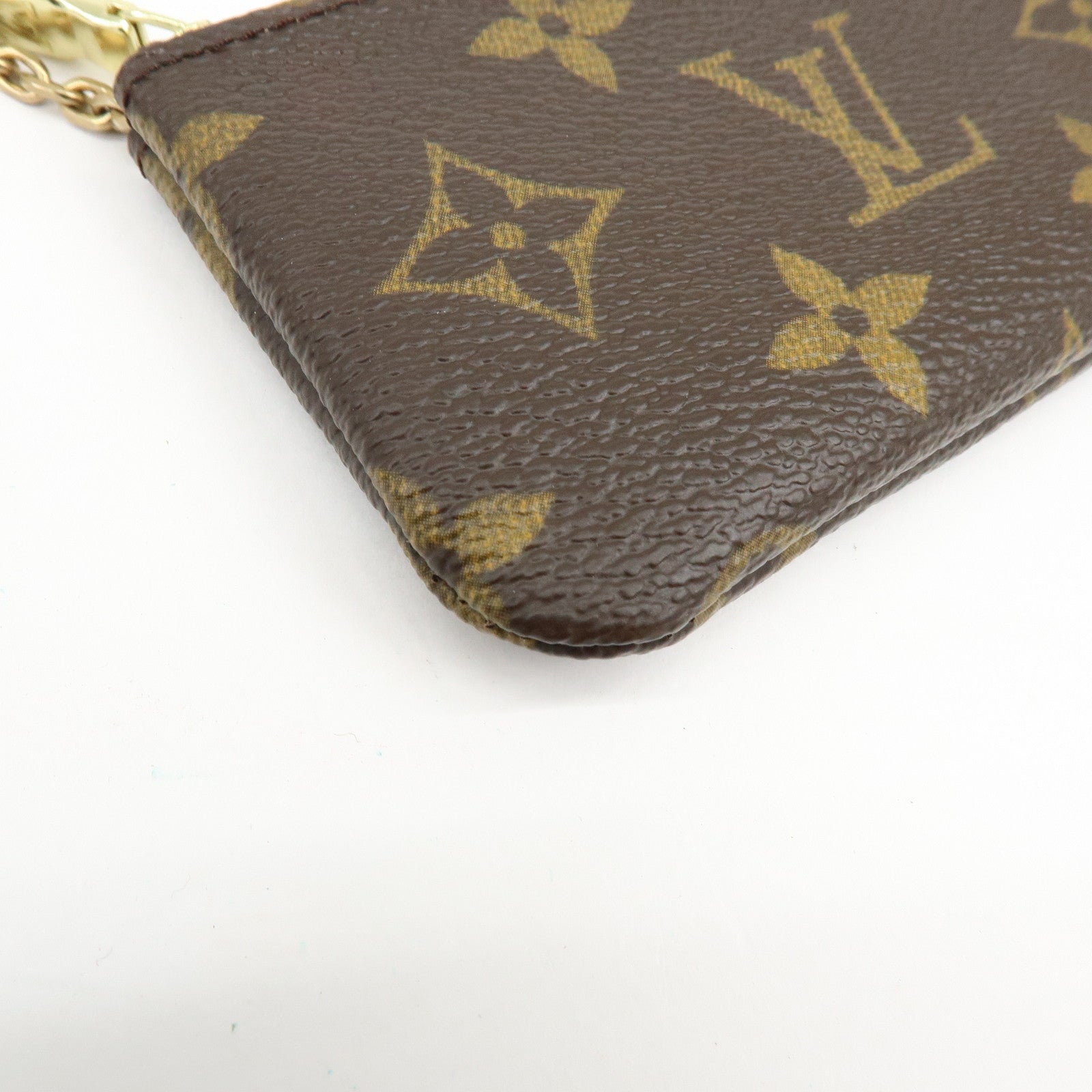 Louis Vuitton Monogram Pochette Cles Coin Case Key Case M62650