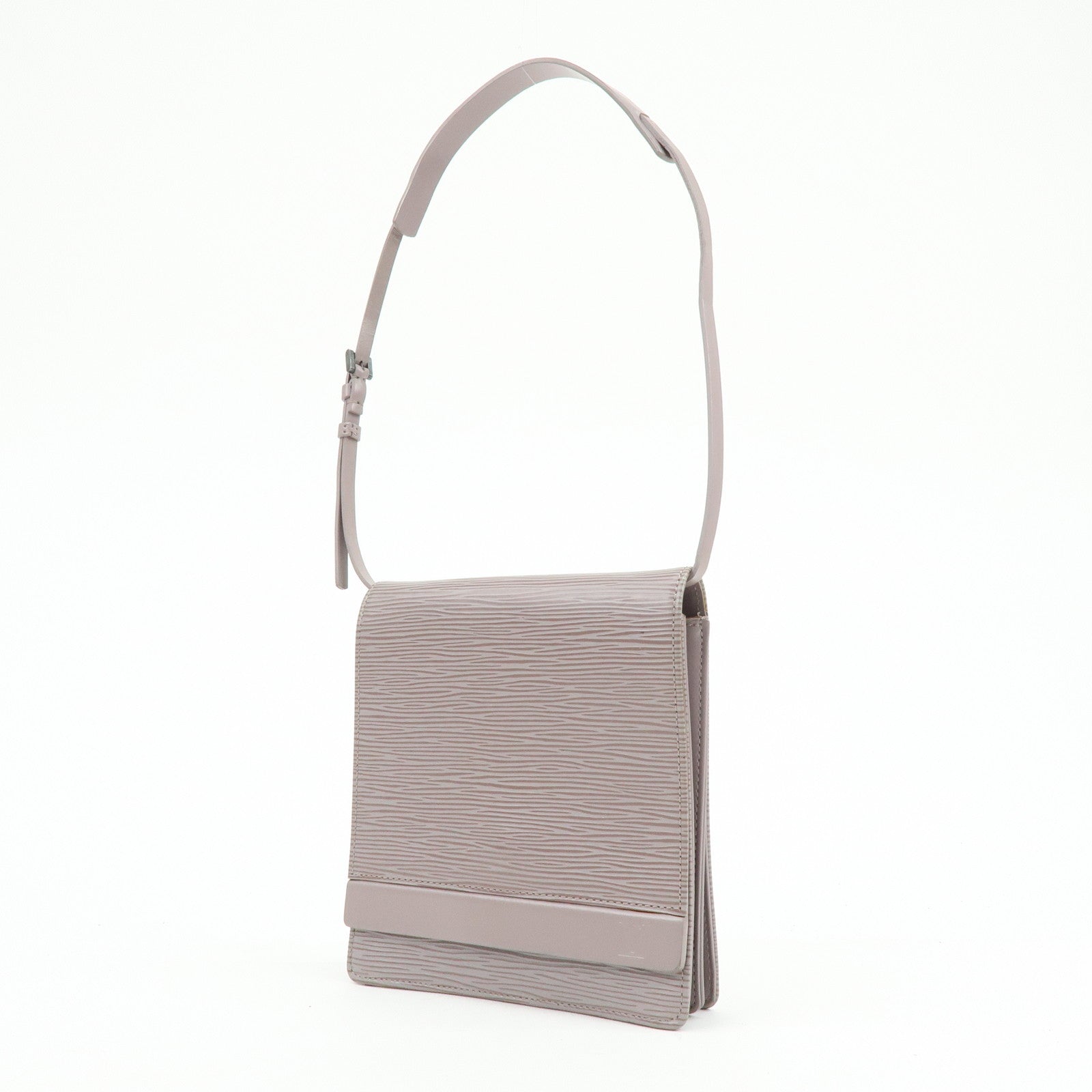 Louis Vuitton Epi Biarritz Leather Shoulder Bag Pepper M5293C