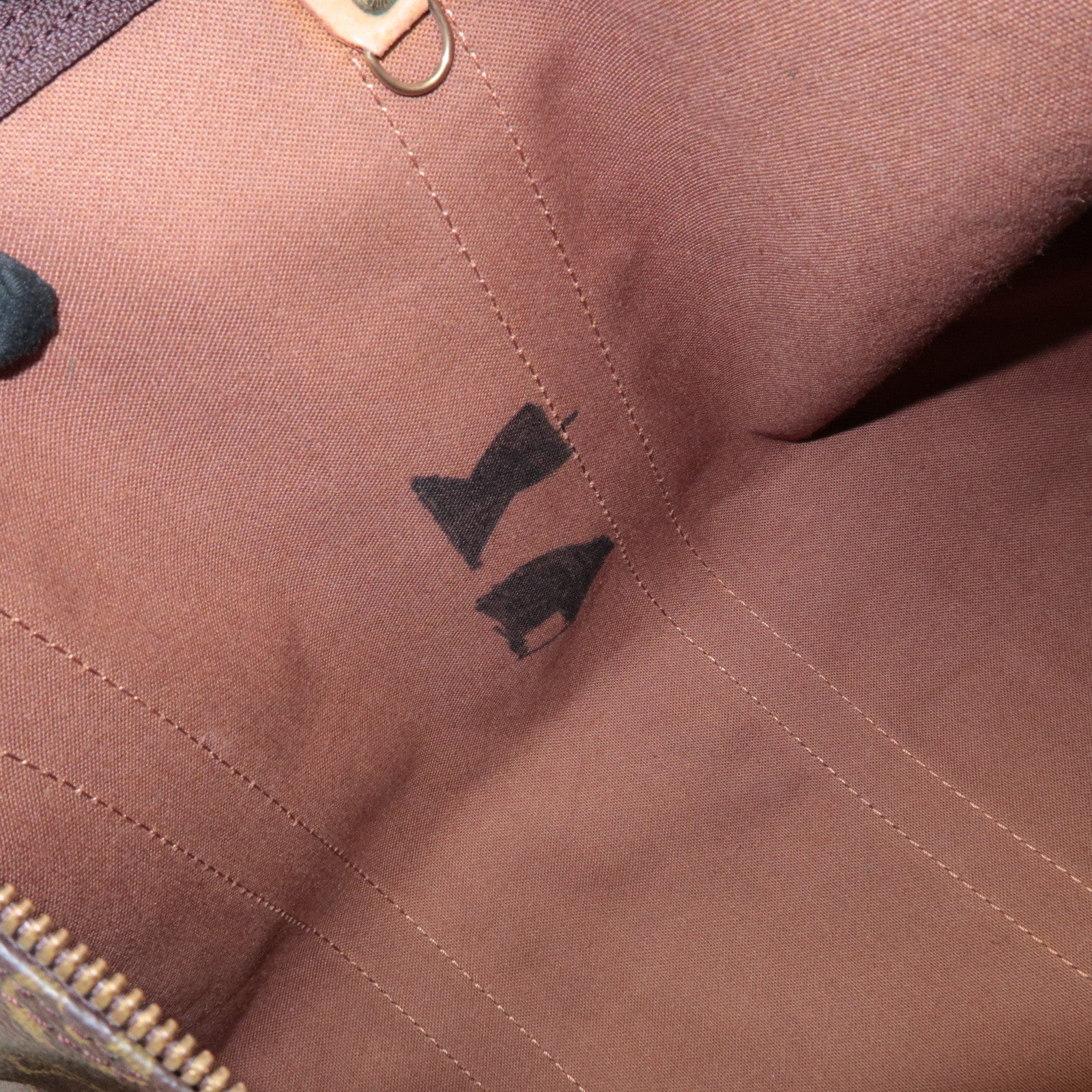 Louis Vuitton Monogram Keep All 50 Bandouliere Boston Bag M41416 Used