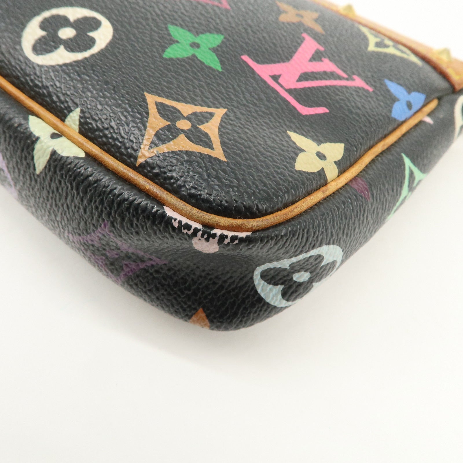 Louis Vuitton Monogram Multicolor Pochette Accessoires Noir M92648