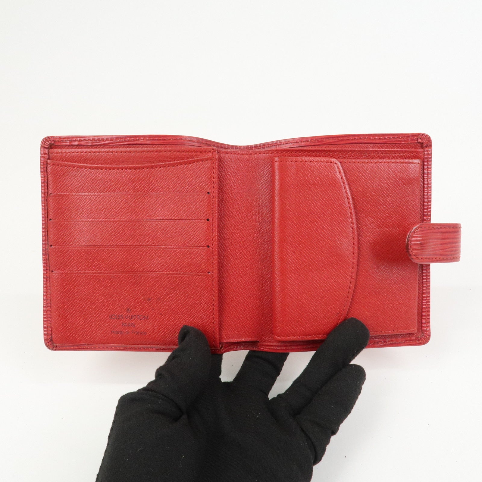 Louis Vuitton Epi Set of 3 Wallet Red Blue M63557/M63487/M63485