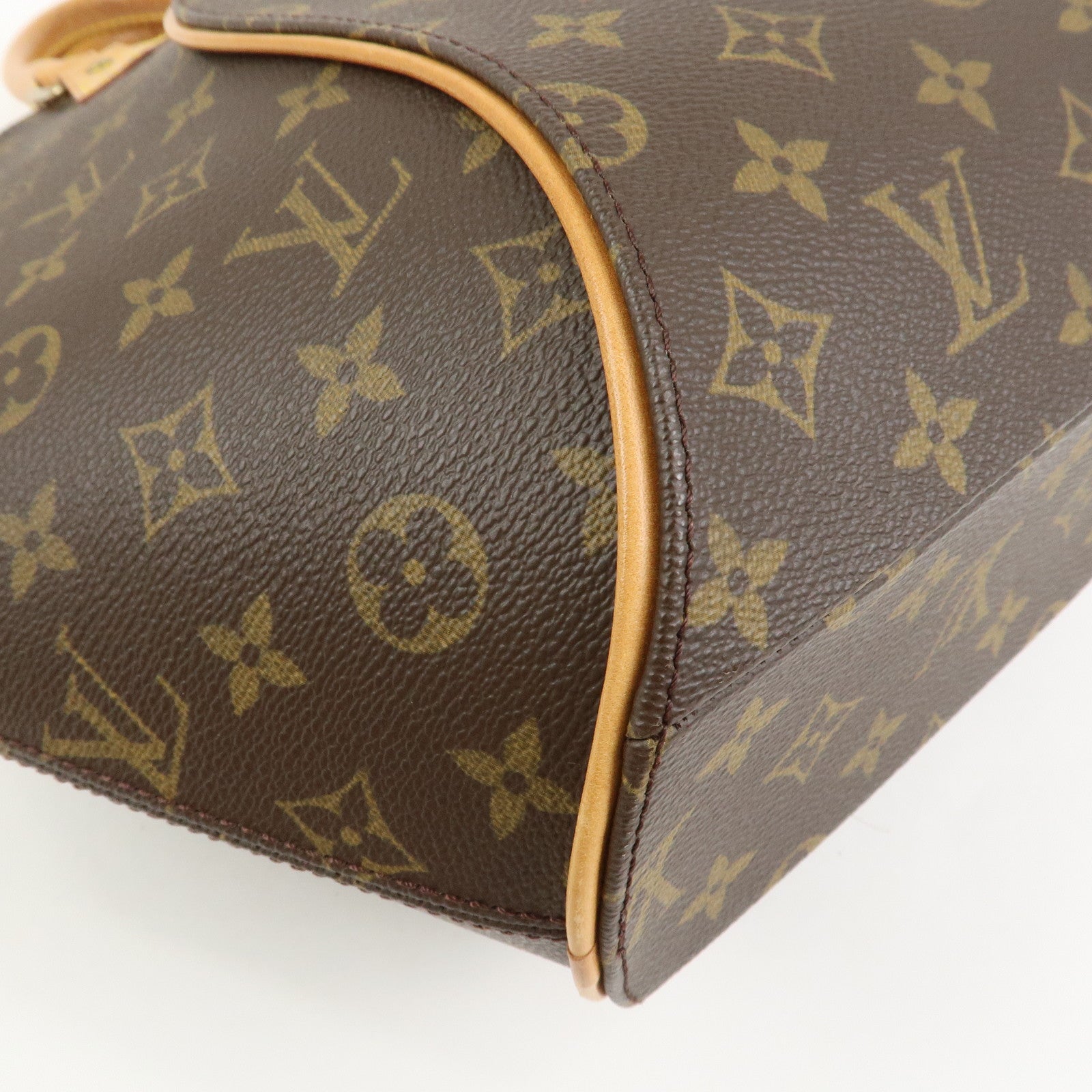 Louis Vuitton Monogram Ellipse MM Hand Bag Brown M51126