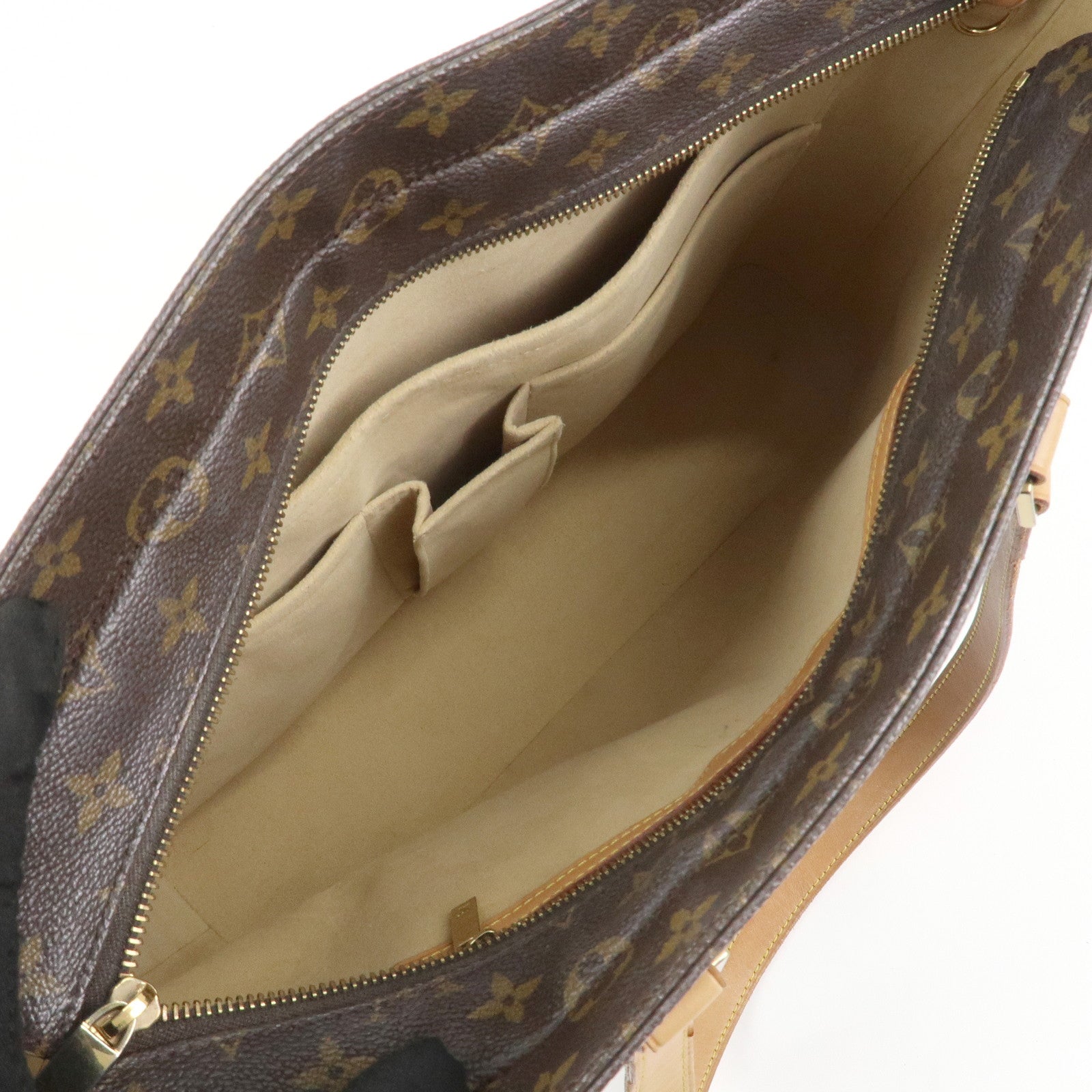 Louis Vuitton Monogram Luco Tote Bag Shoulder Bag Brown M51155