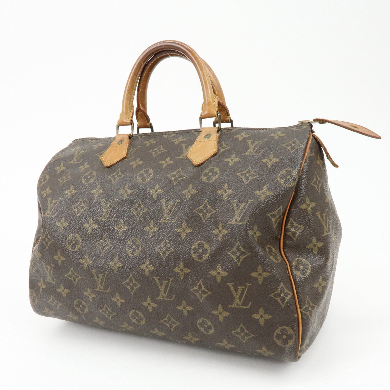 Louis Vuitton Monogram Speedy 35 Boston Bag Hand Bag M41524