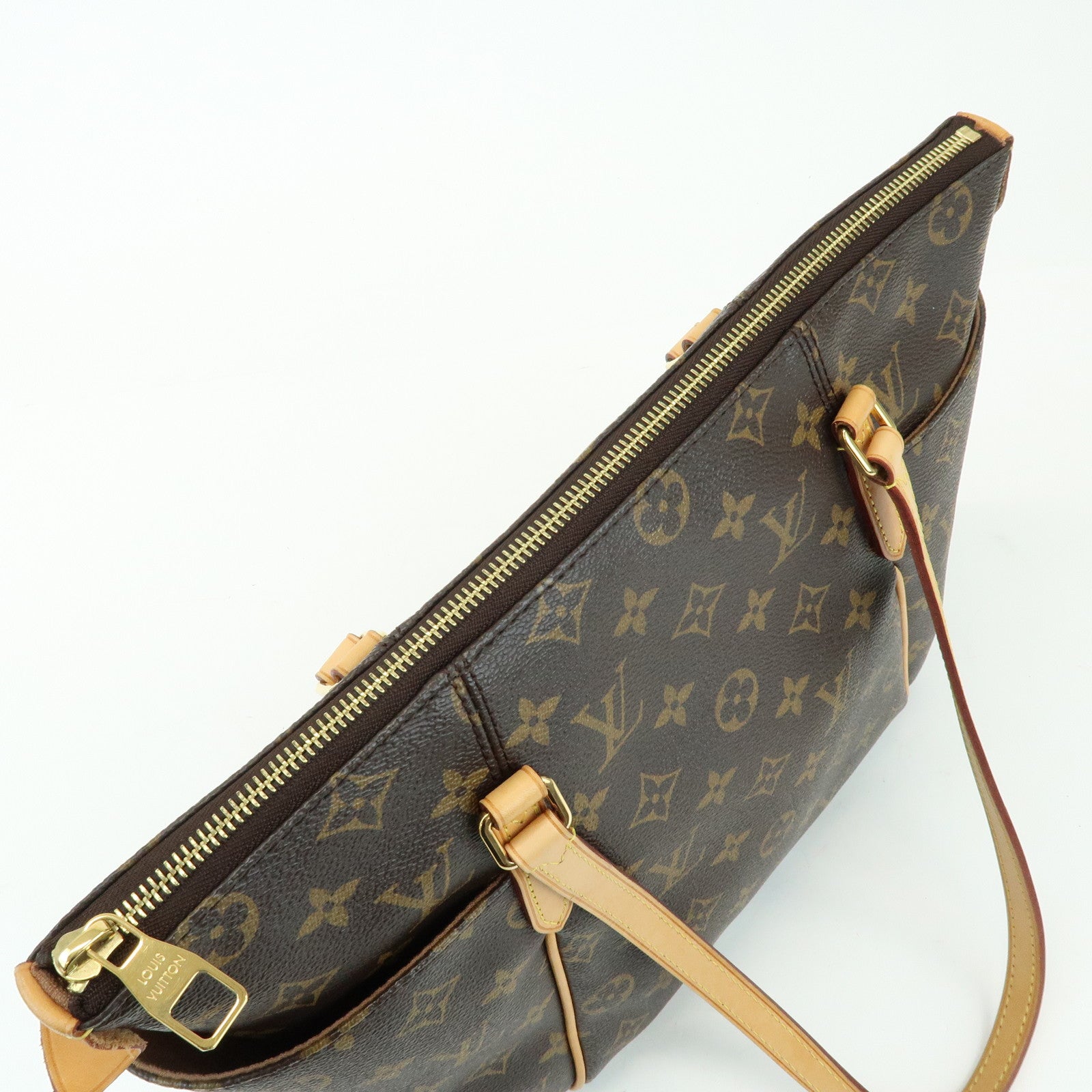 Louis Vuitton Monogram Totally PM Shoulder Bag Brown M56688