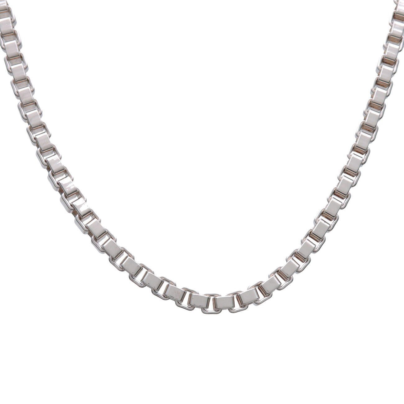 Tiffany & Co Venetian Link Necklace SV925 Silver