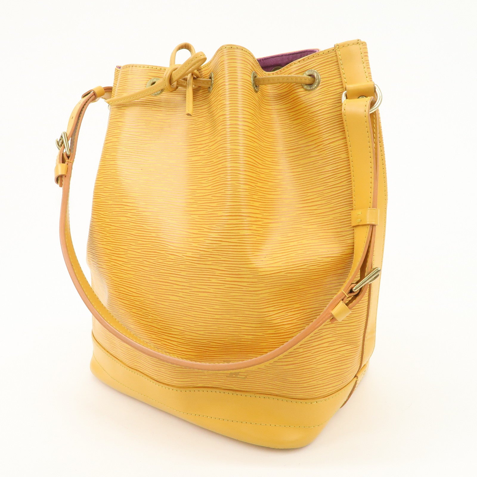 Louis Vuitton Epi Leather Noe Shoulder Bag Tassili Yellow M44009