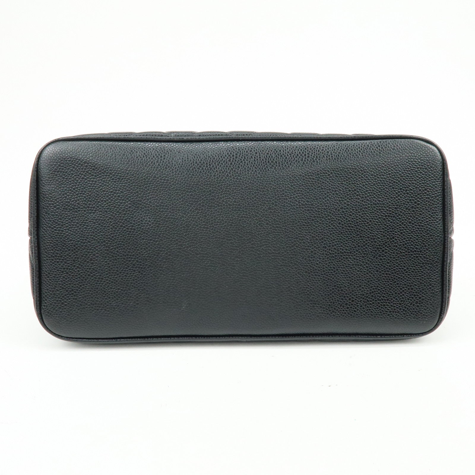 CHANEL Matelasse COCO Mark Medallion Tote Bag Hand Bag Black A01804