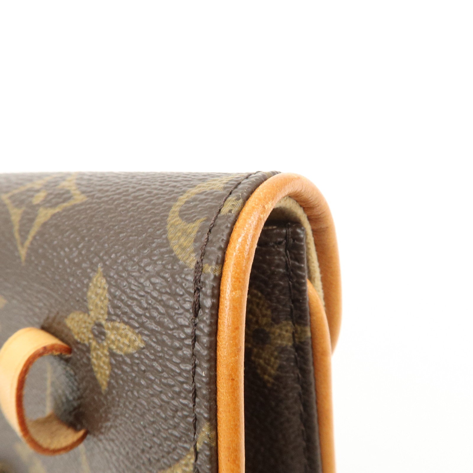 Louis Vuitton Monogram Pochette Florentine Waist Bag Belt M51855 Used