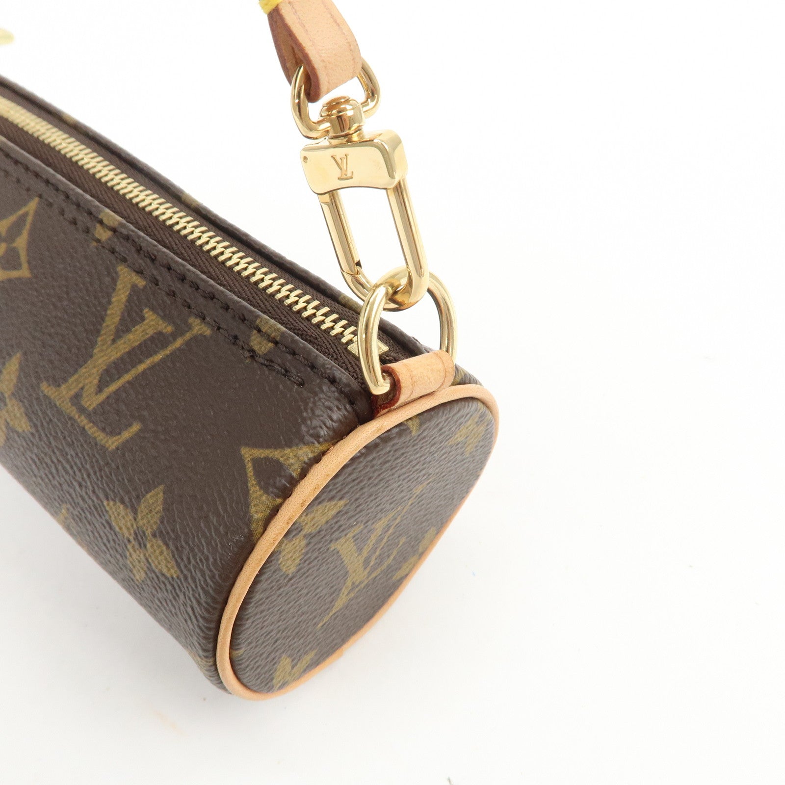 Louis Vuitton Mini Pouch for Papillon Bag New Style Brown