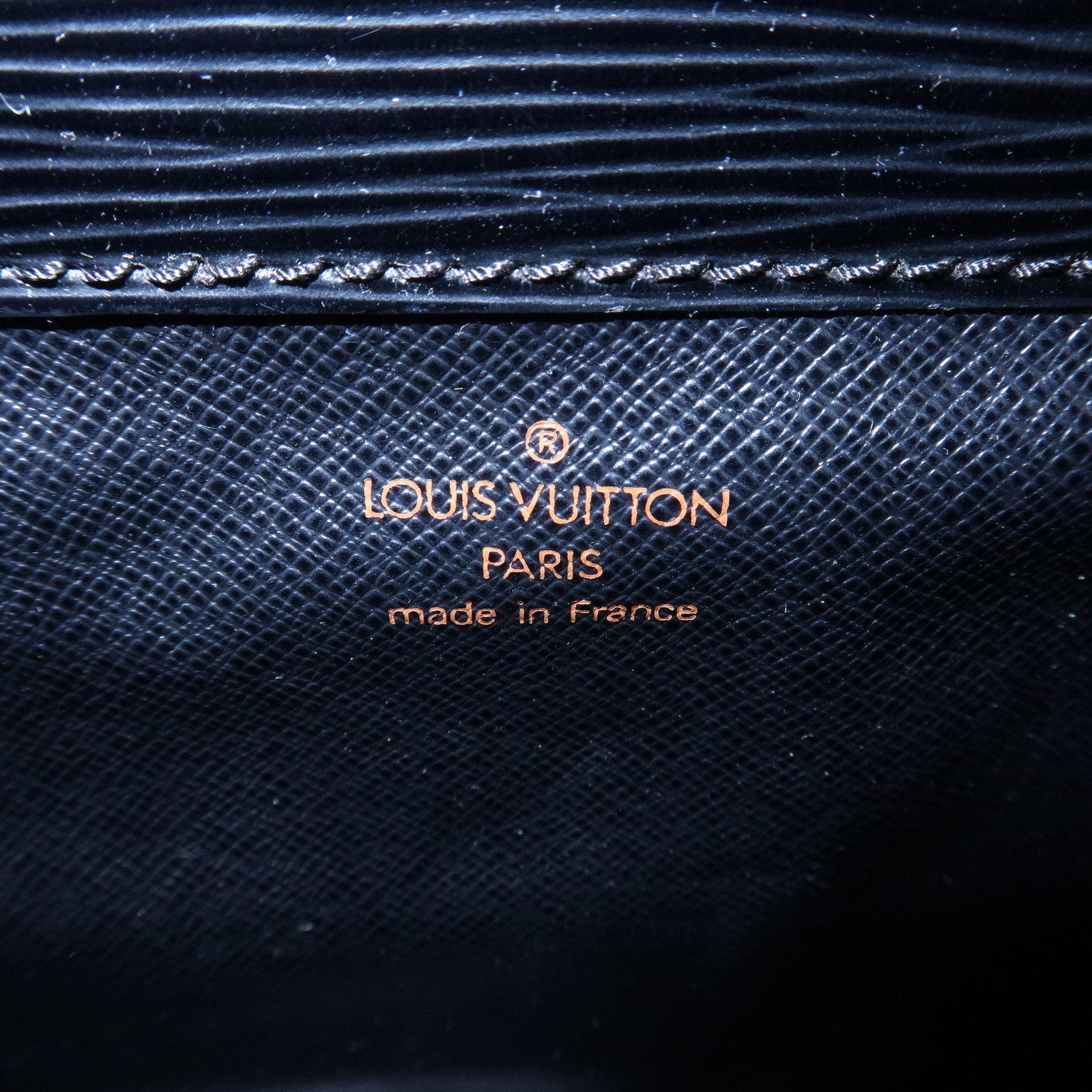 Louis Vuitton Epi Cartouchiere Shoulder Bag Noir Black M52242