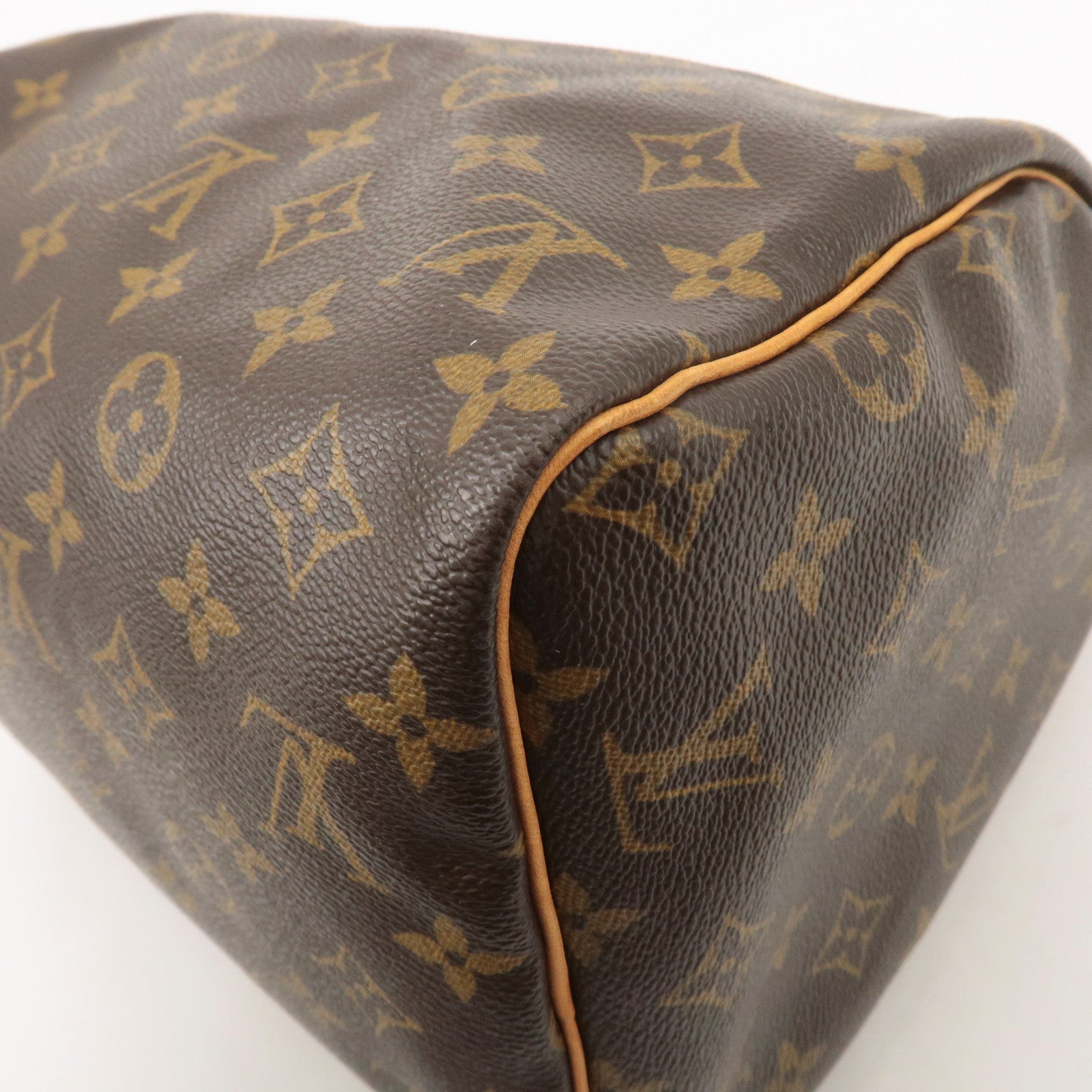Louis Vuitton Monogram Speedy 30 Hand Bag Boston Bag M41526 Used