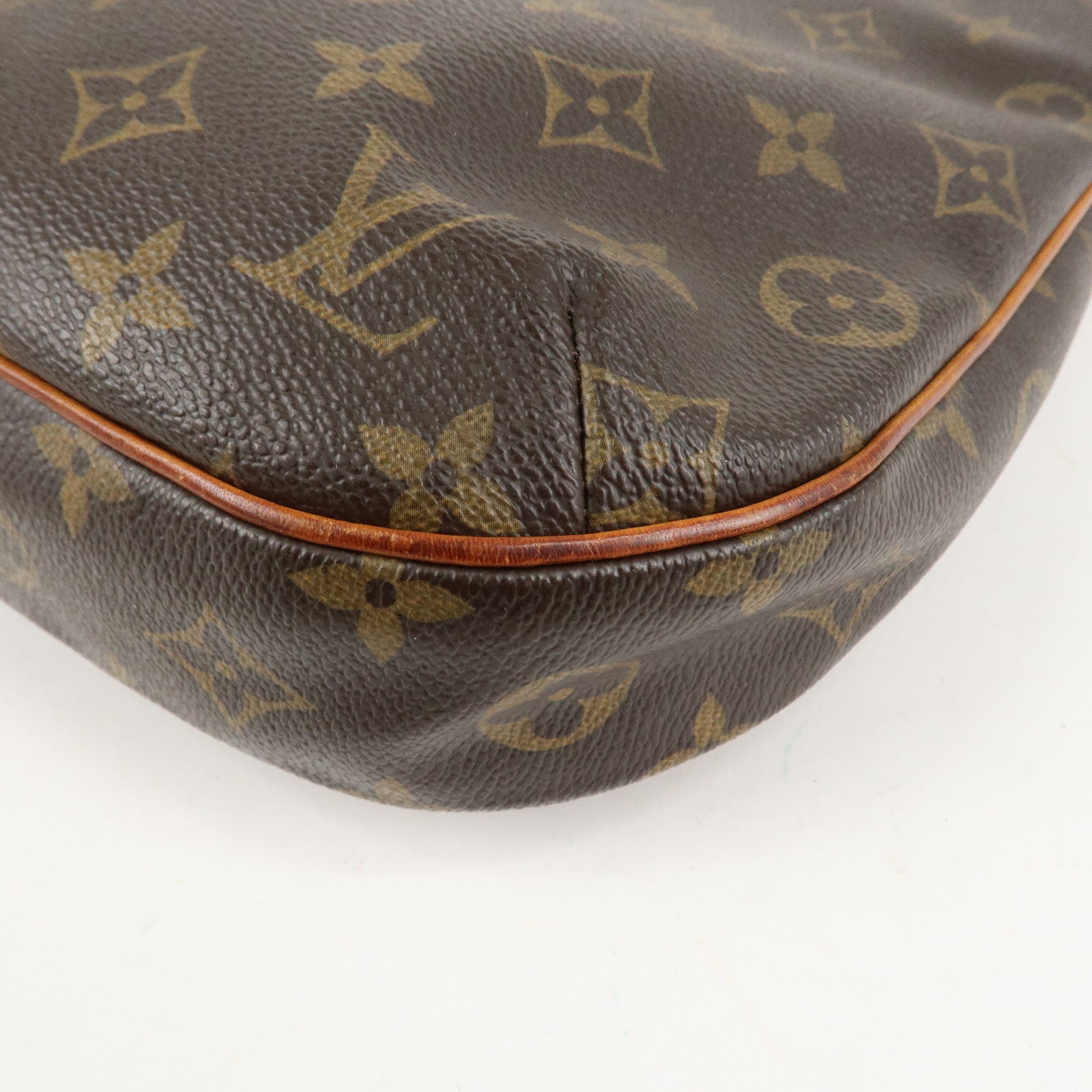 Louis Vuitton Monogram Odeon PM Shoulder Bag Brown M56390 Used