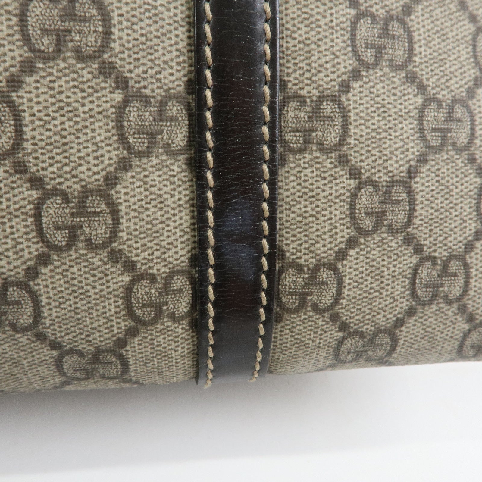 GUCCI GG Supreme Patent Leather Tote Bag Shoulder Bag 197953