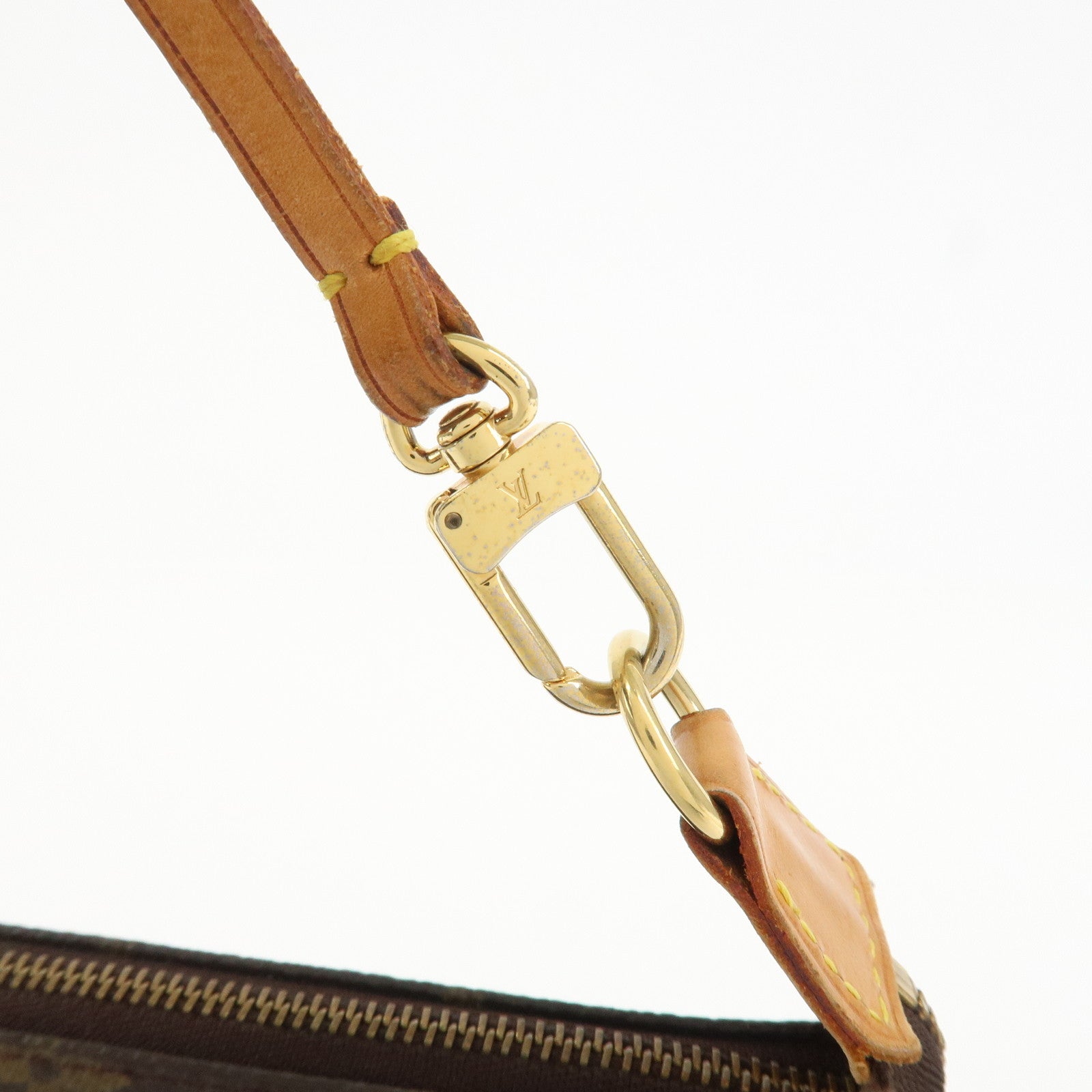 Louis Vuitton Monogram Pochette Accessoires Pouch Hand Bag M51980