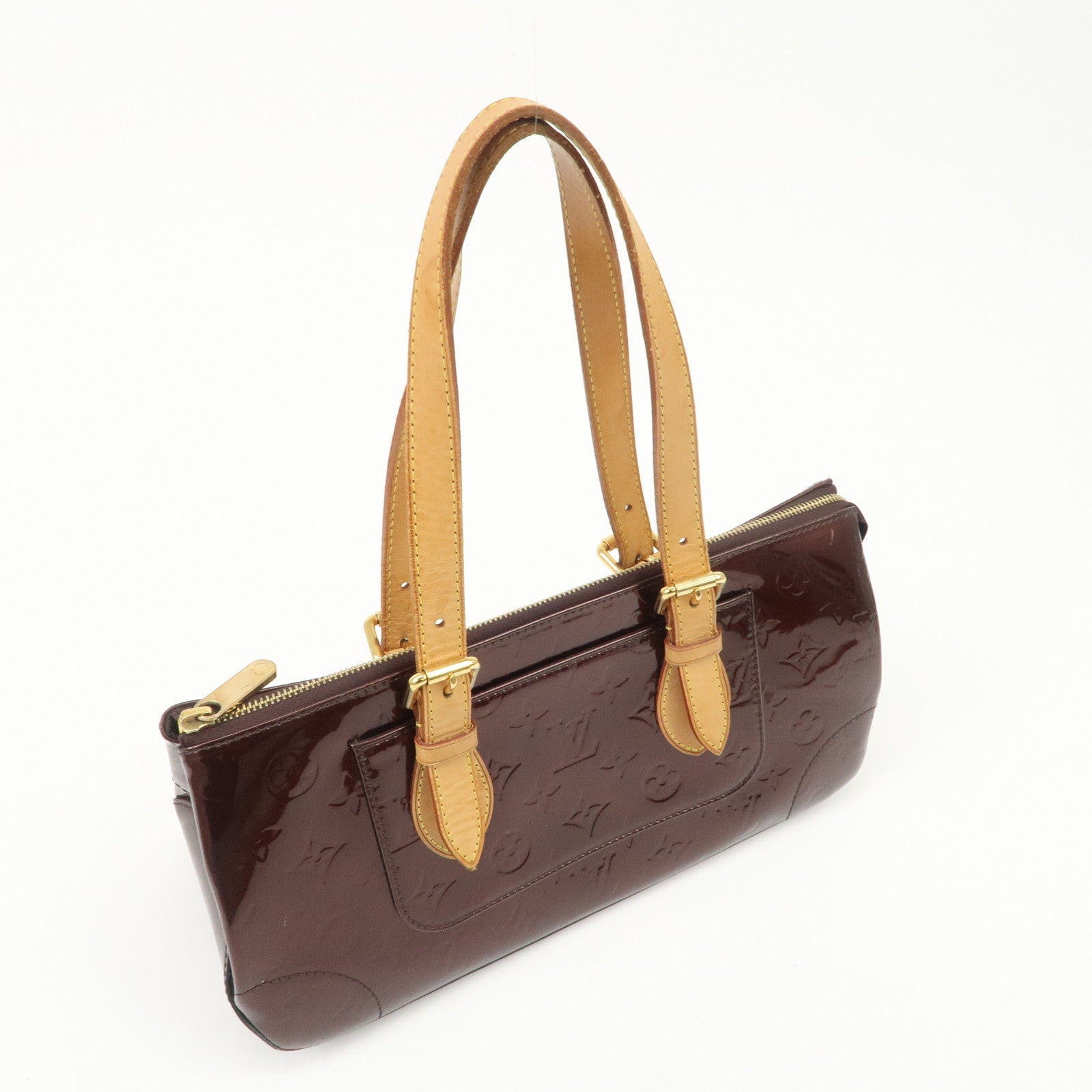 Louis Vuitton Monogram Vernis Rosewood Avenue Hand Bag M93510