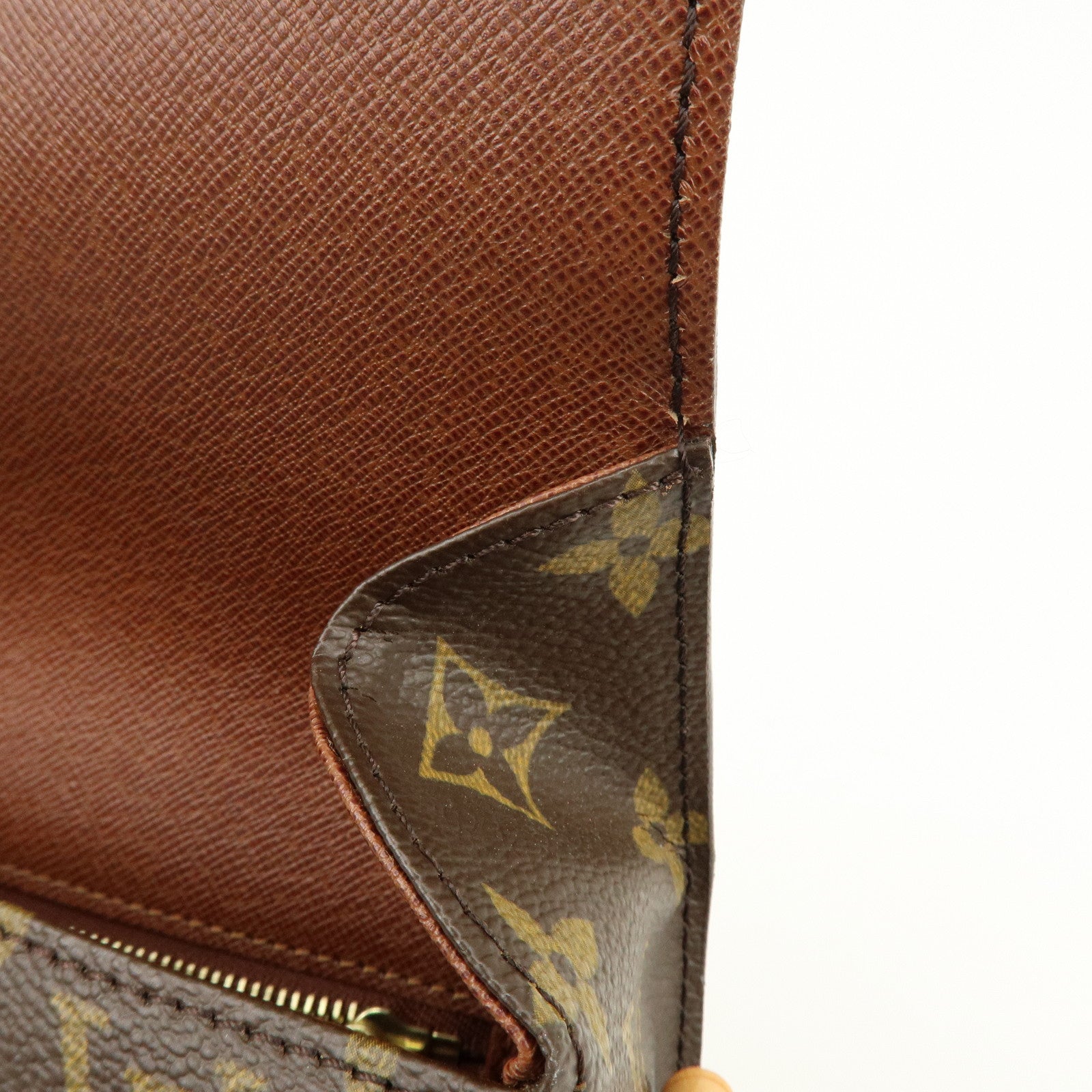 Louis Vuitton Monogram Saint Cloud GM Shoulder Bag Brown M51242