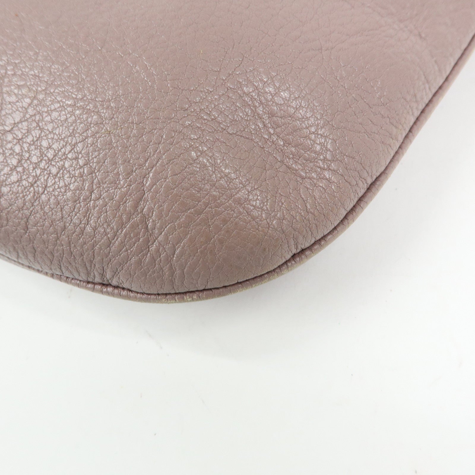 LOEWE Heritage Calf Leather Shoulder Bag Crossbody Bag Pink