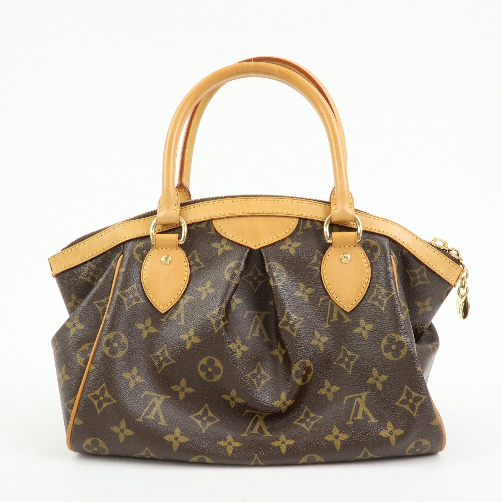Louis Vuitton Monogram Tivoli PM Hand Bag Shoulder Bag Brown M40143