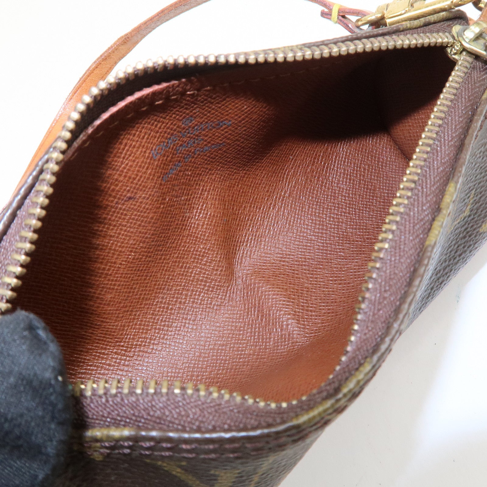 Louis Vuitton Mini Pouch for Papillon Bag New Style Brown