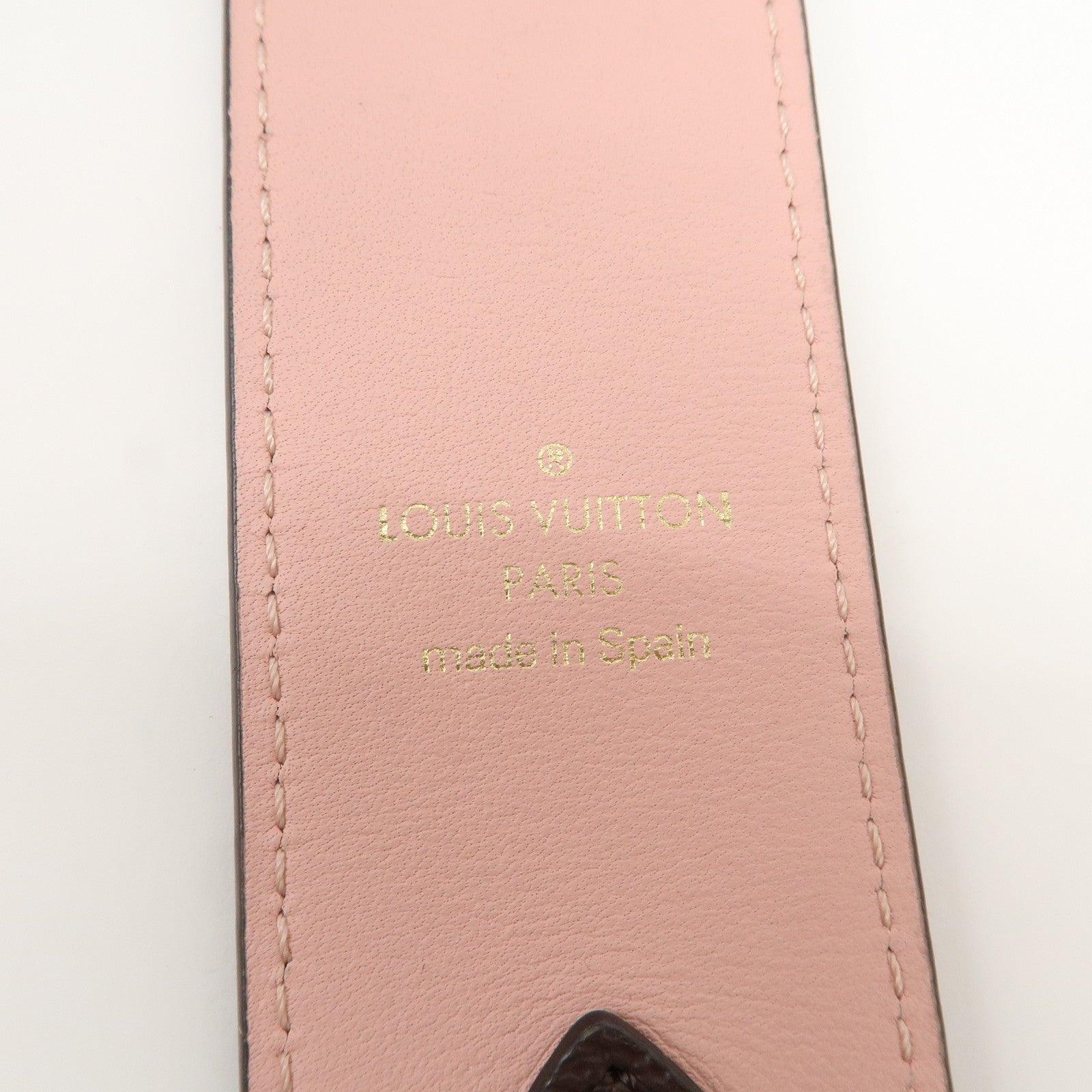 Louis Vuitton Shoulder Strap For Keep All Bandouliere Brown
