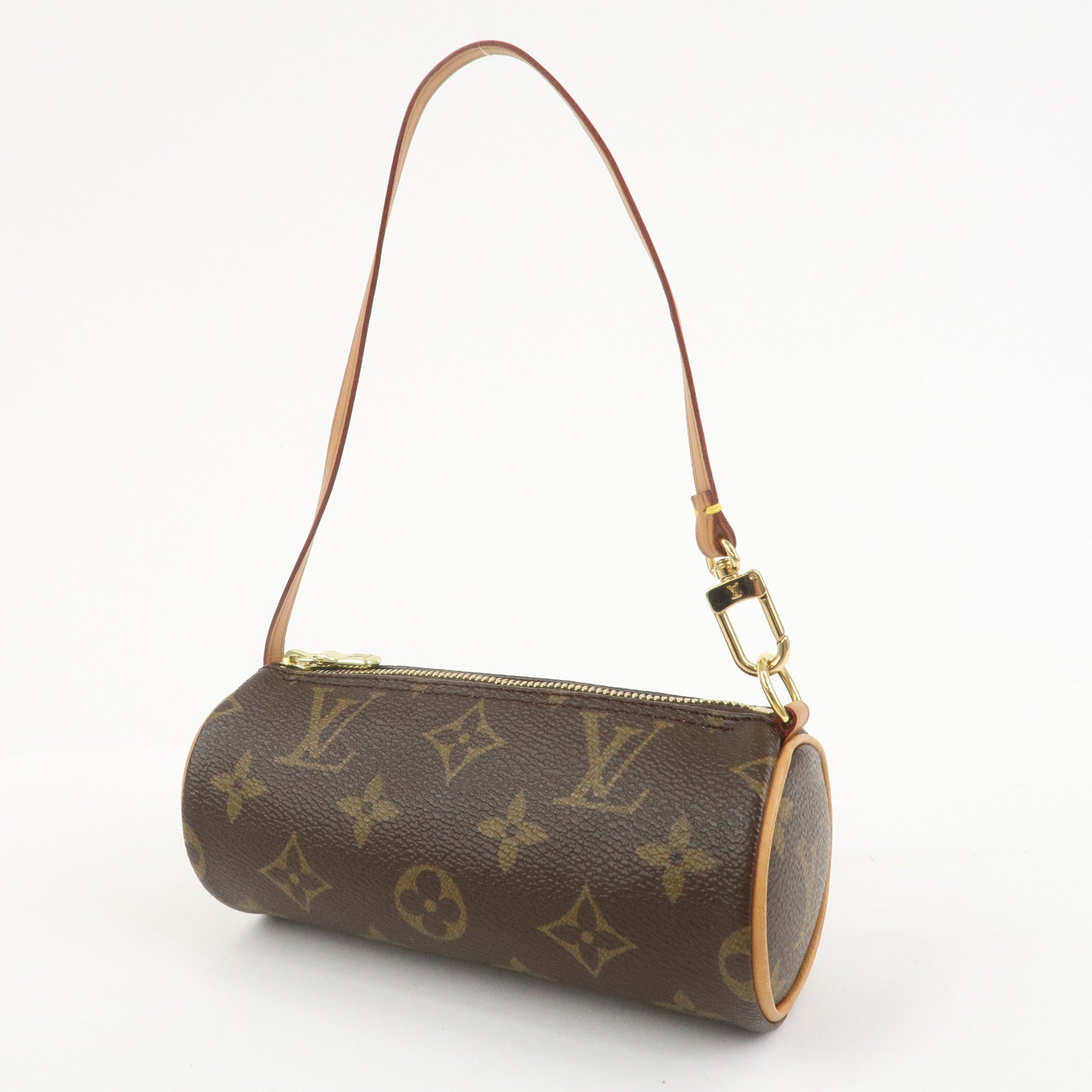 Louis Vuitton Monogram Mini Pouch for Papillon Bag Brown