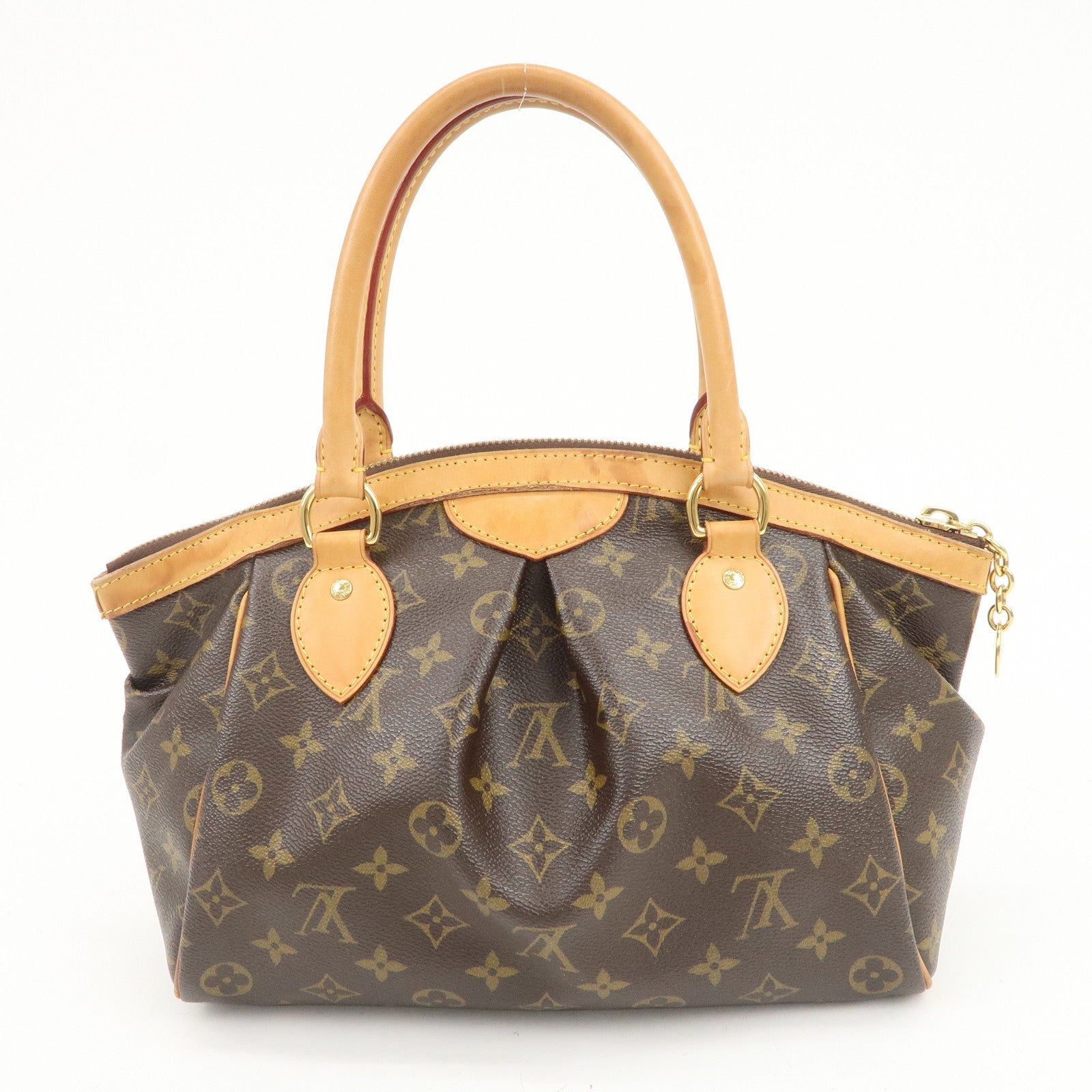 Louis Vuitton Monogram Tivoli PM Hand Bag Shoulder Bag Brown M40143