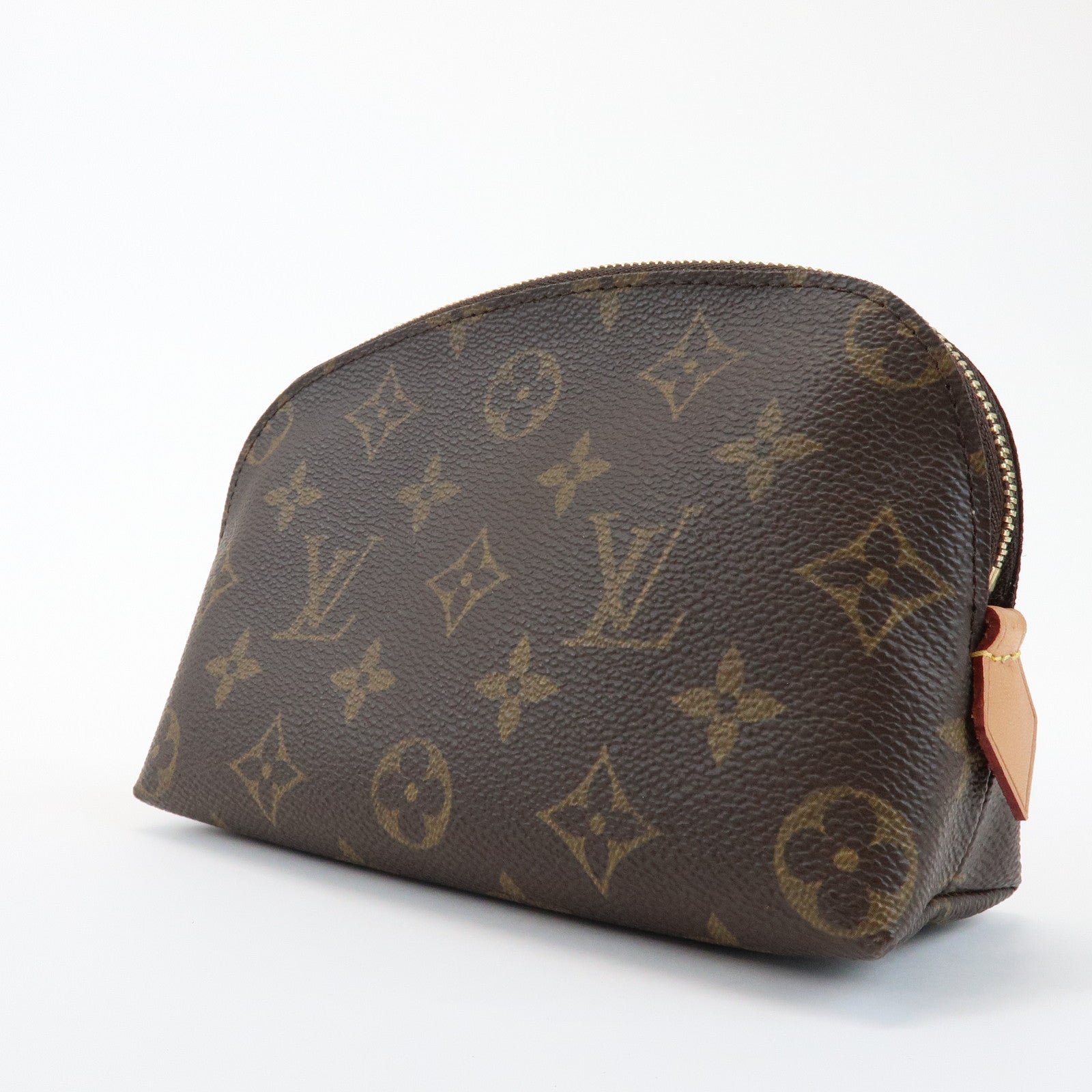 Louis Vuitton Monogram Pochette Cosmetic Pouch Brown M47515