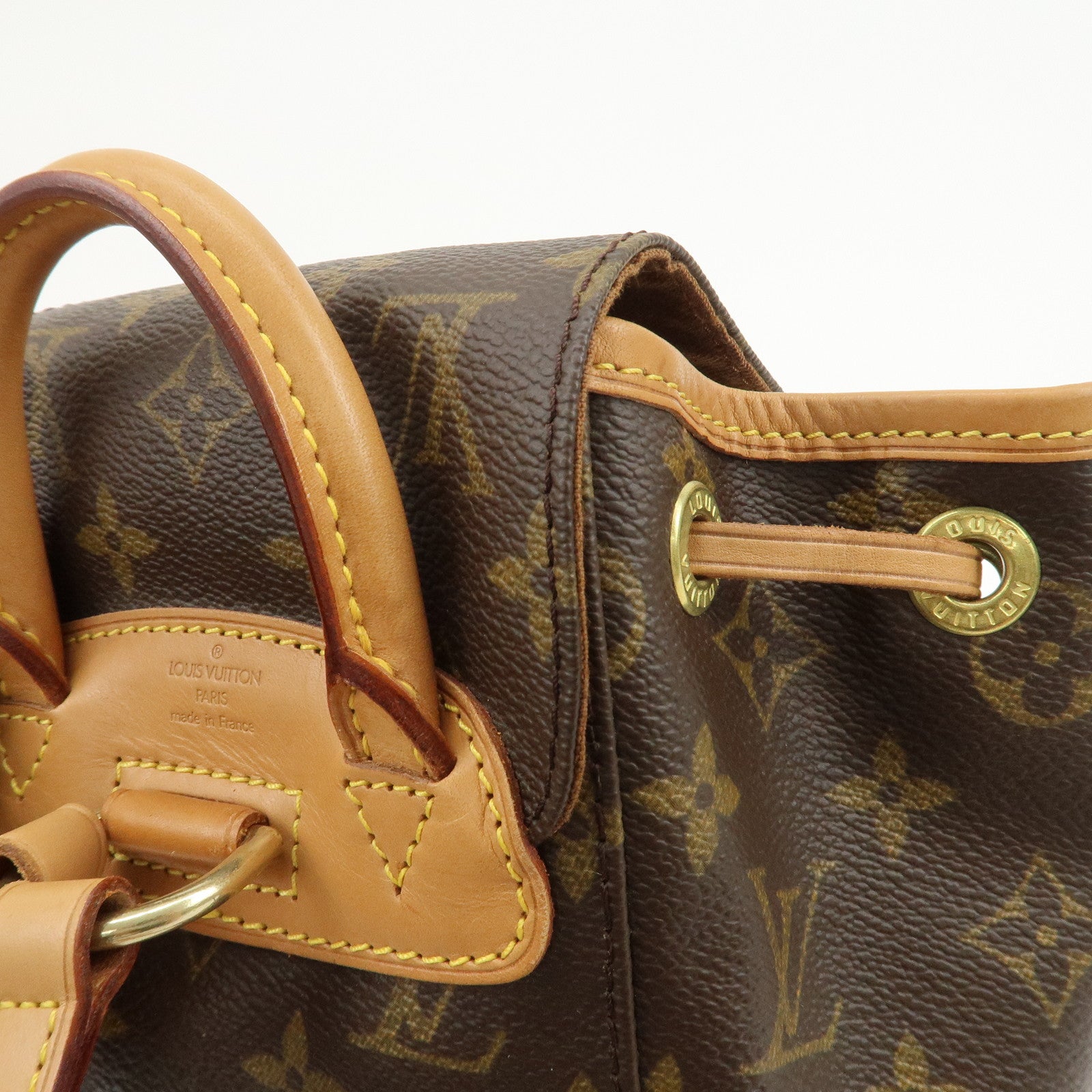 Louis Vuitton Monogram Canvas Mini Montsouris Backpack Brown M51137