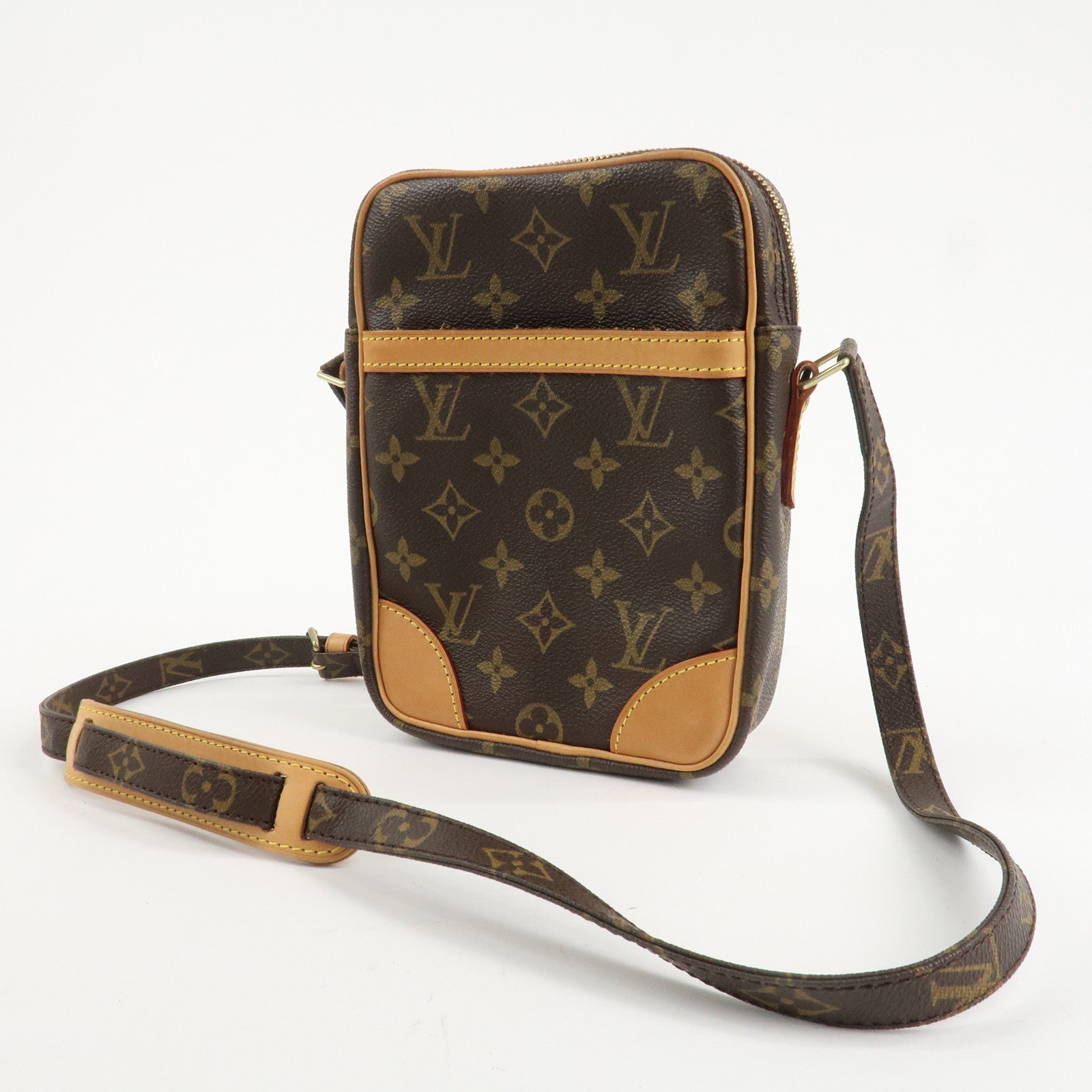 Louis Vuitton Monogram Danube Shoulder Bag Crossbody Bag M45266 Used