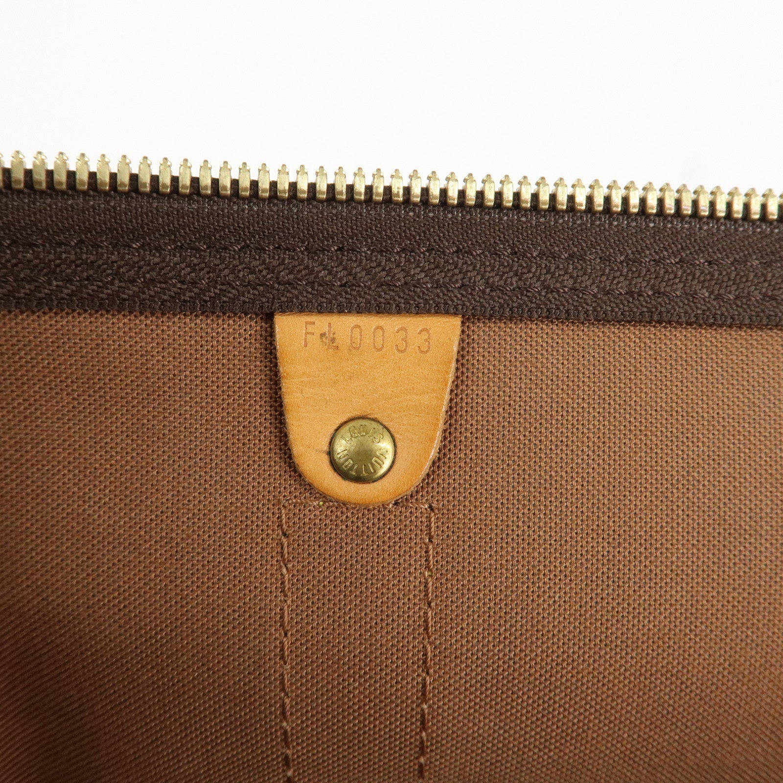 Louis Vuitton Monogram Keep All 50 Bandouliere Boston Bag M41416 Used