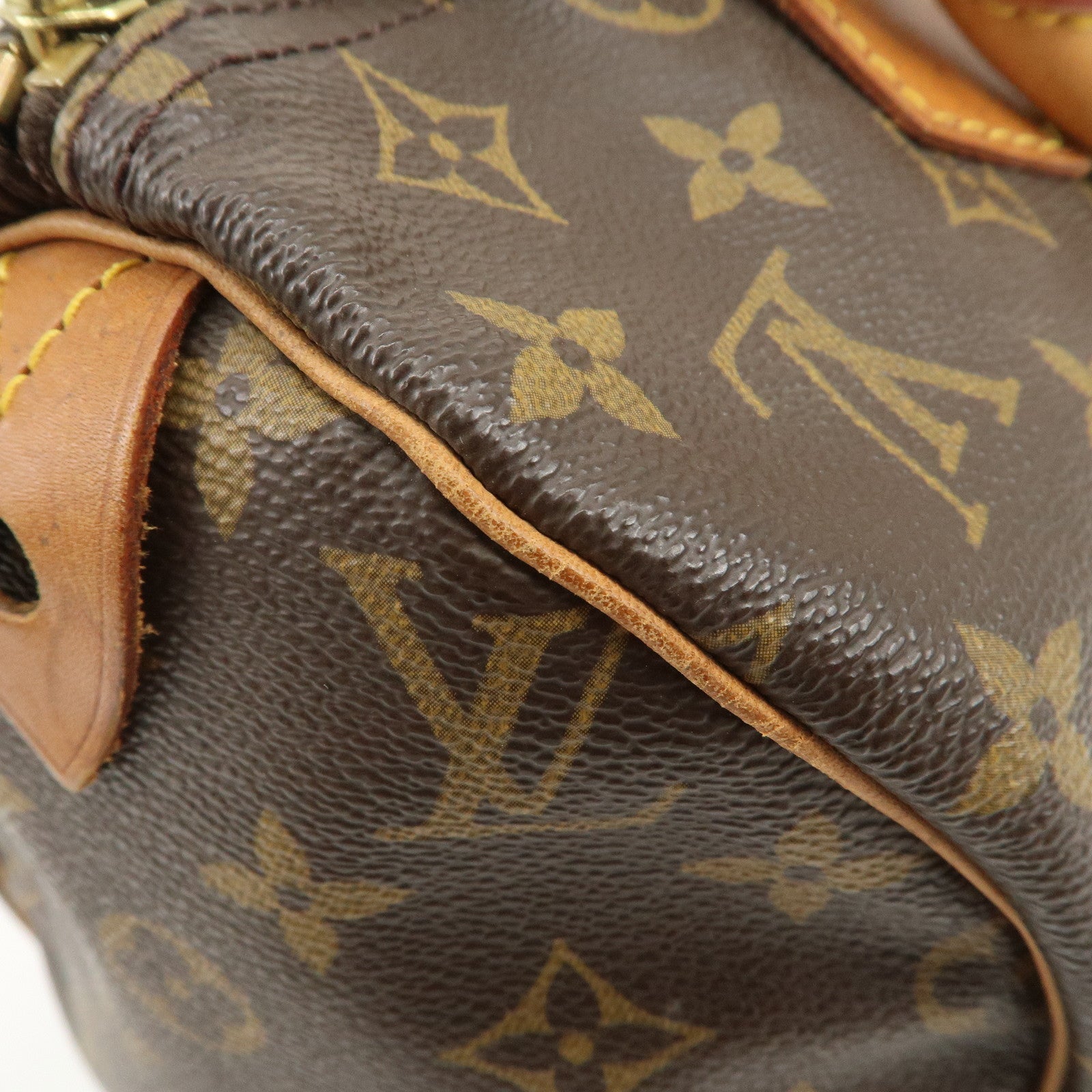 Louis Vuitton Monogram Speedy 30 Boston Bag Hand Bag Brown M41526