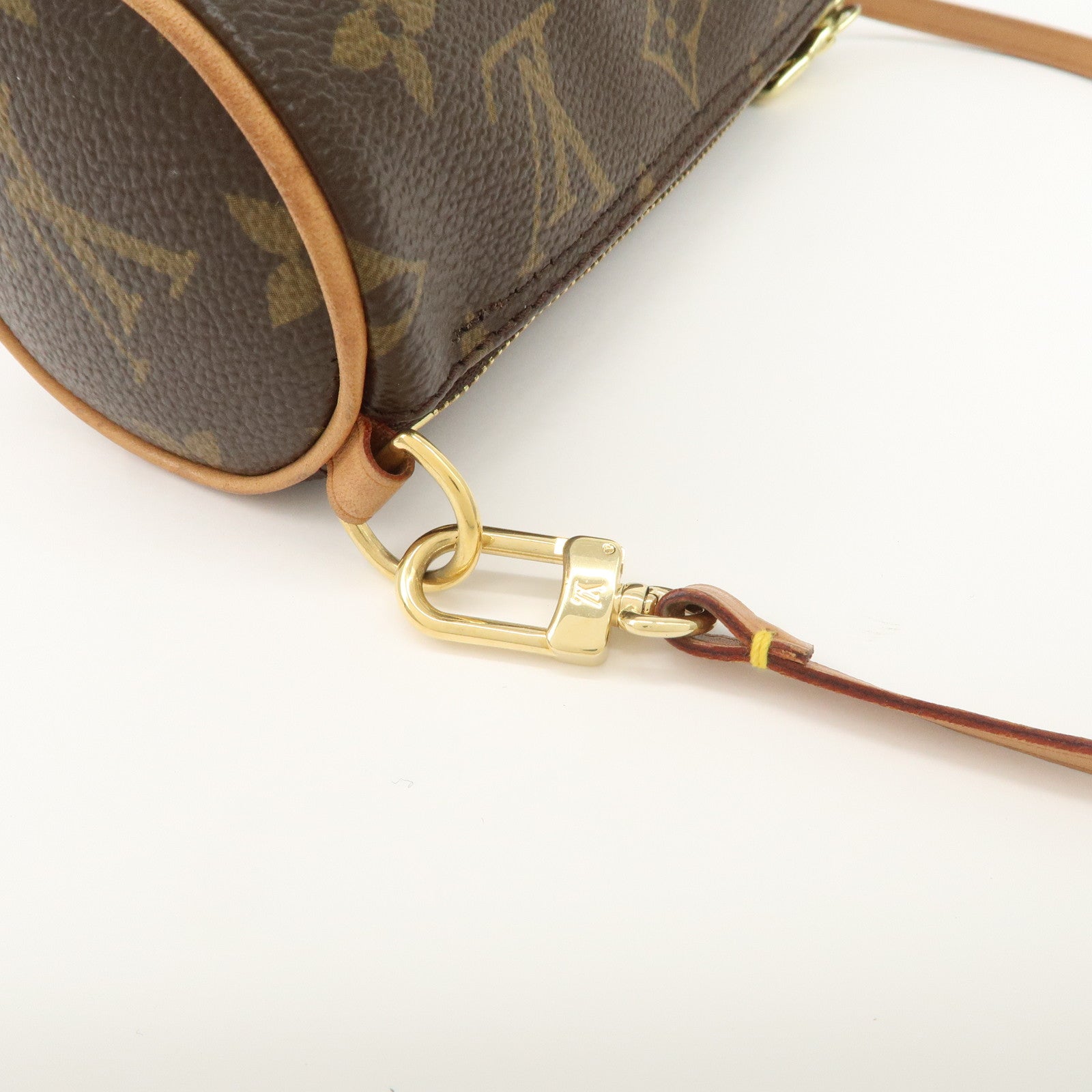 Louis Vuitton Monogram Mini Pouch for Papillon Bag New Style Brown
